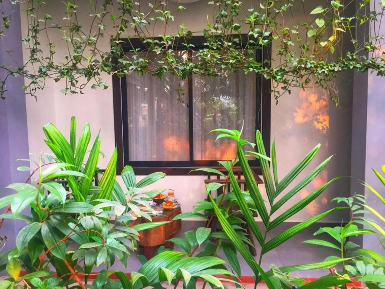 Continental breakfast in Green Stay Village