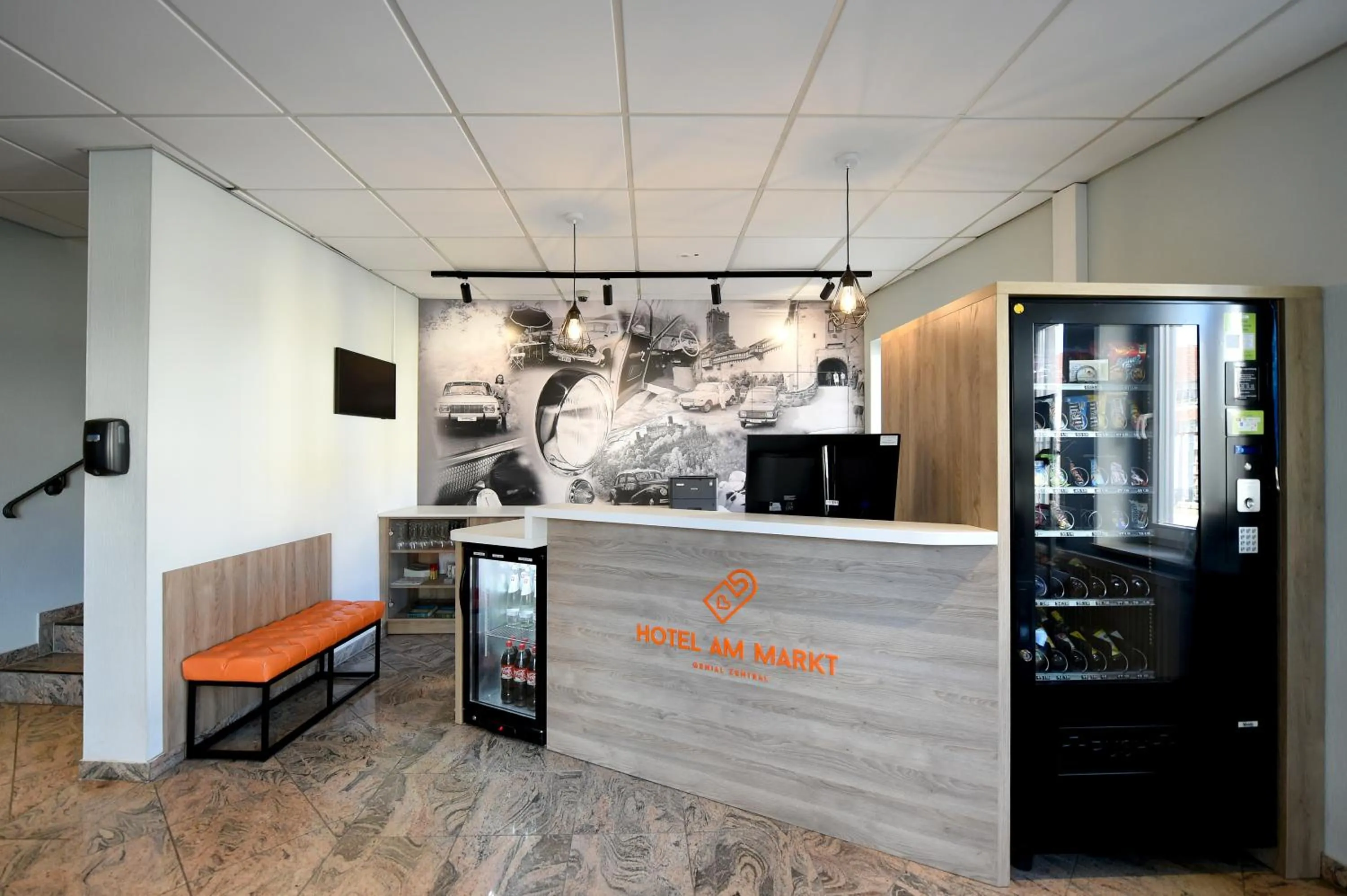 Lobby or reception in Hotel am Markt