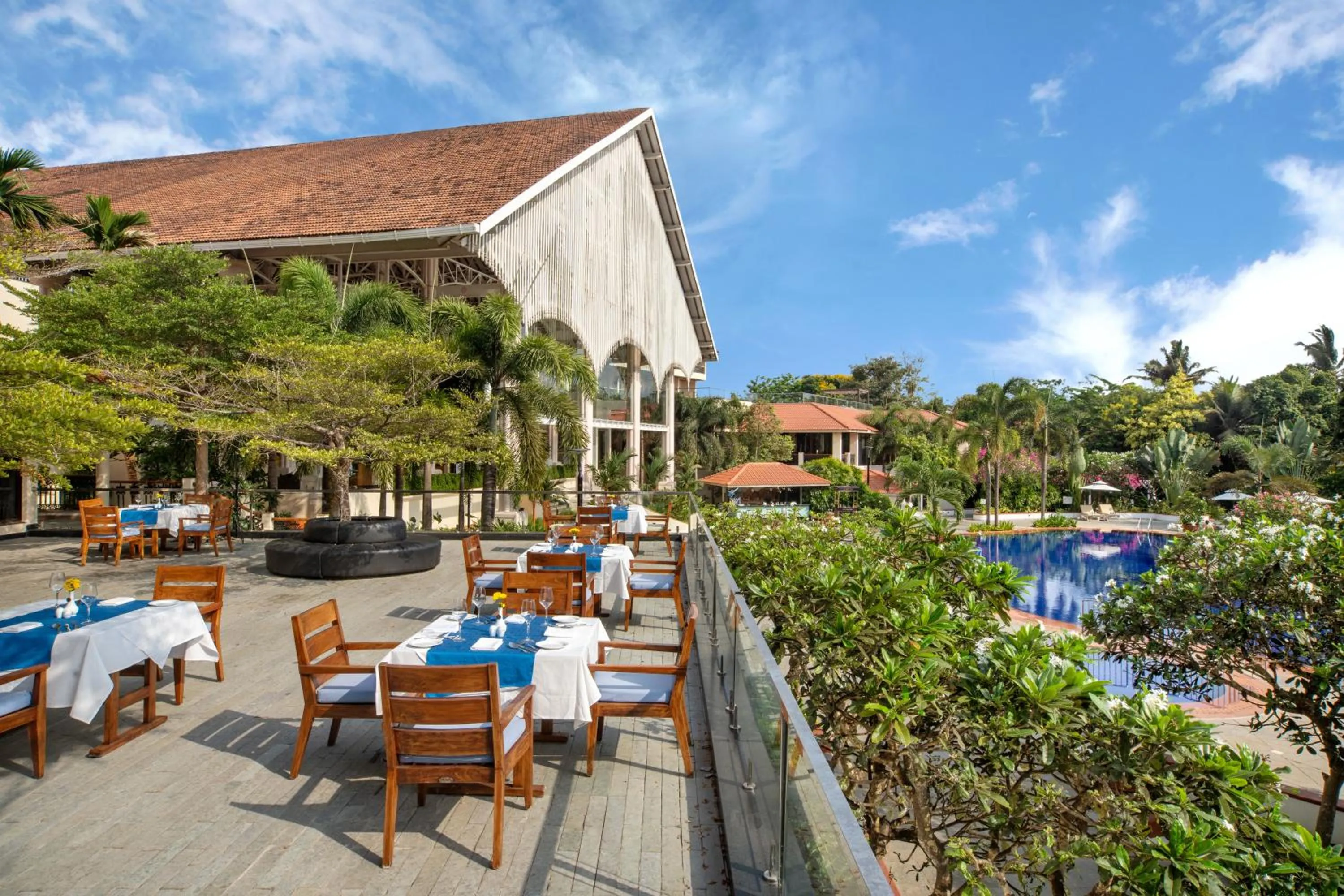 Property building in Radisson Blu Resort, Goa