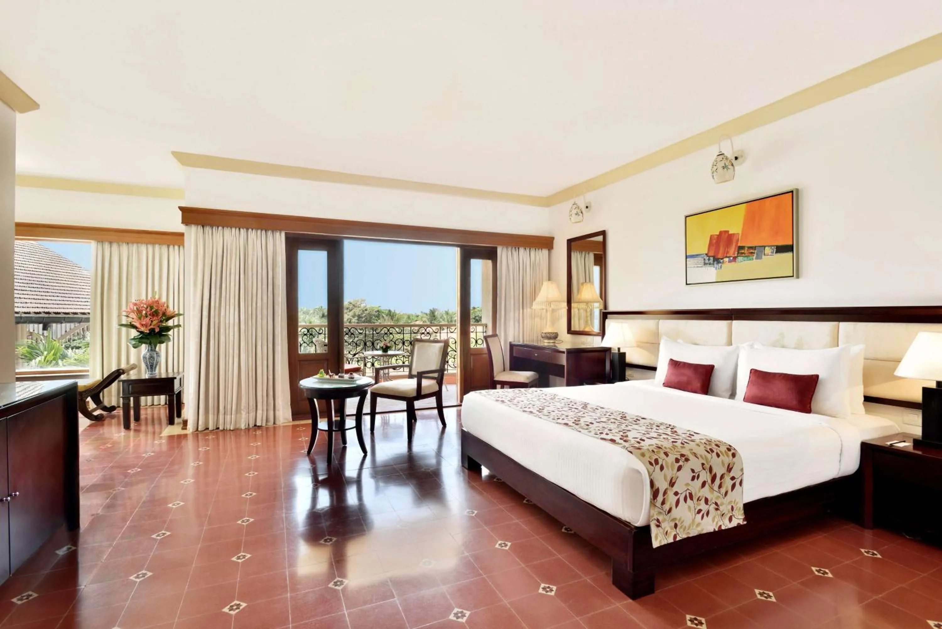 Photo of the whole room, Bed in Radisson Blu Resort, Goa