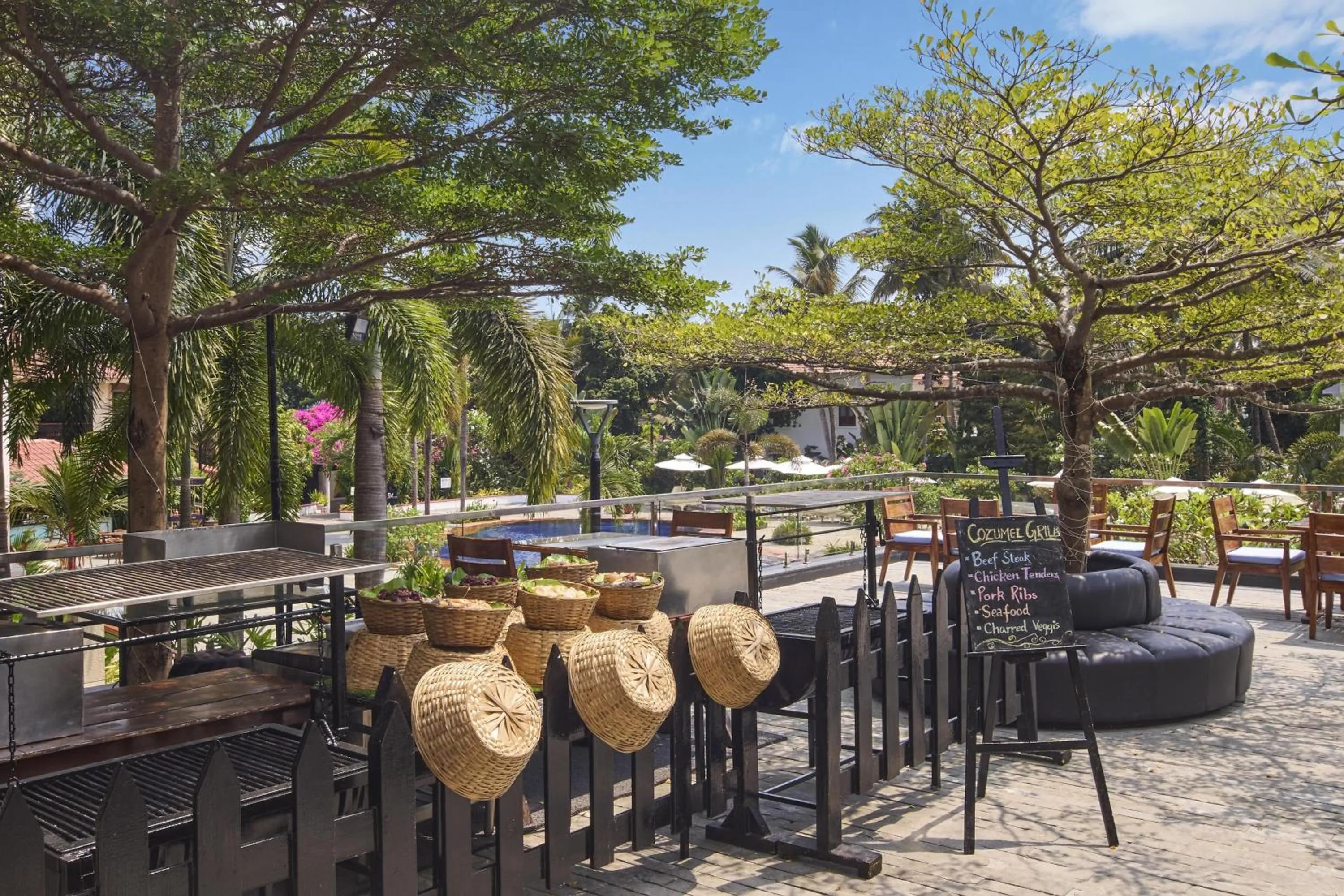 Breakfast in Radisson Blu Resort, Goa