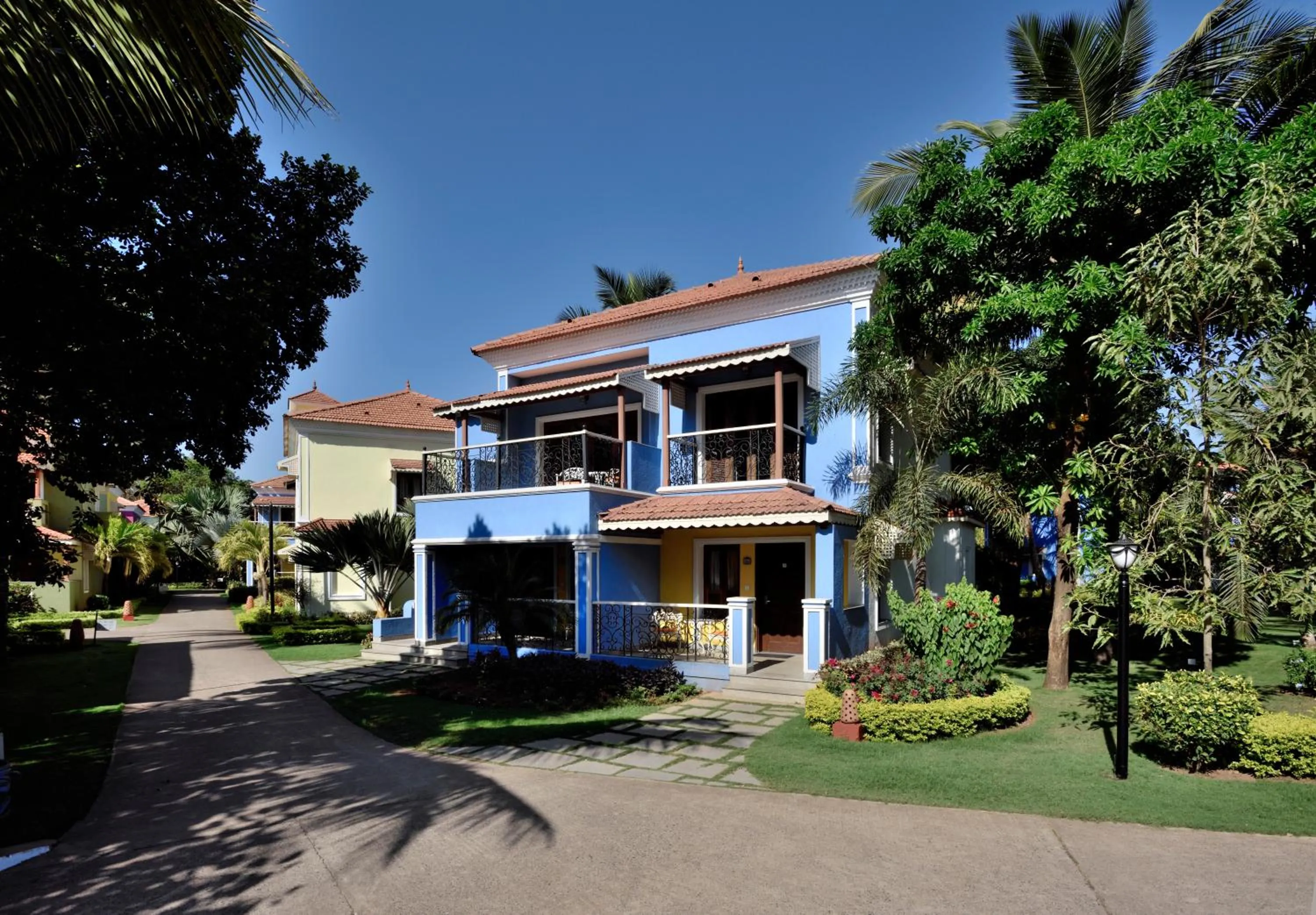 Property building in Radisson Blu Resort, Goa