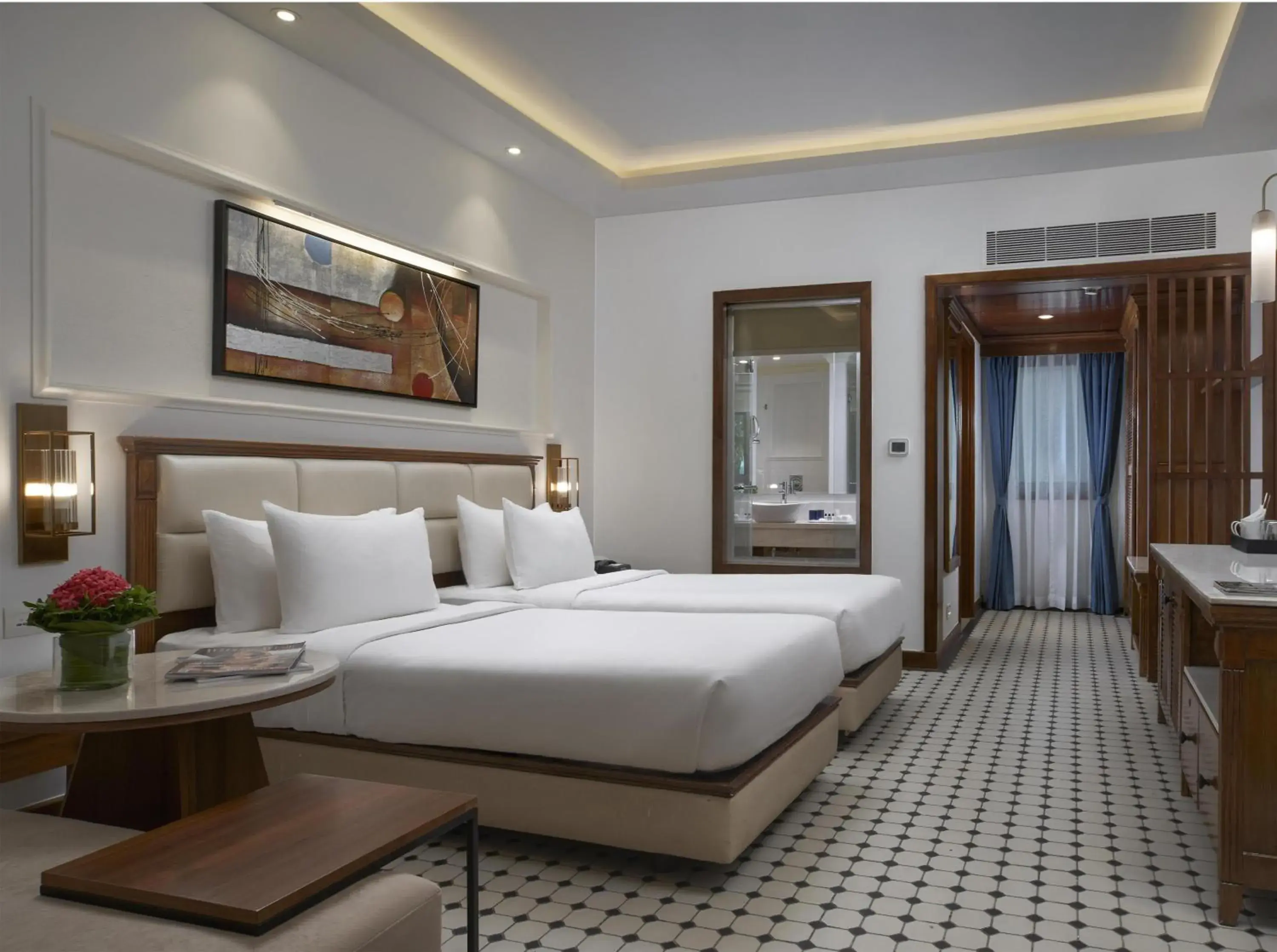 Bedroom, Bed in Radisson Blu Resort, Goa Bedroom, Bed in Radisson Blu Resort, Goa