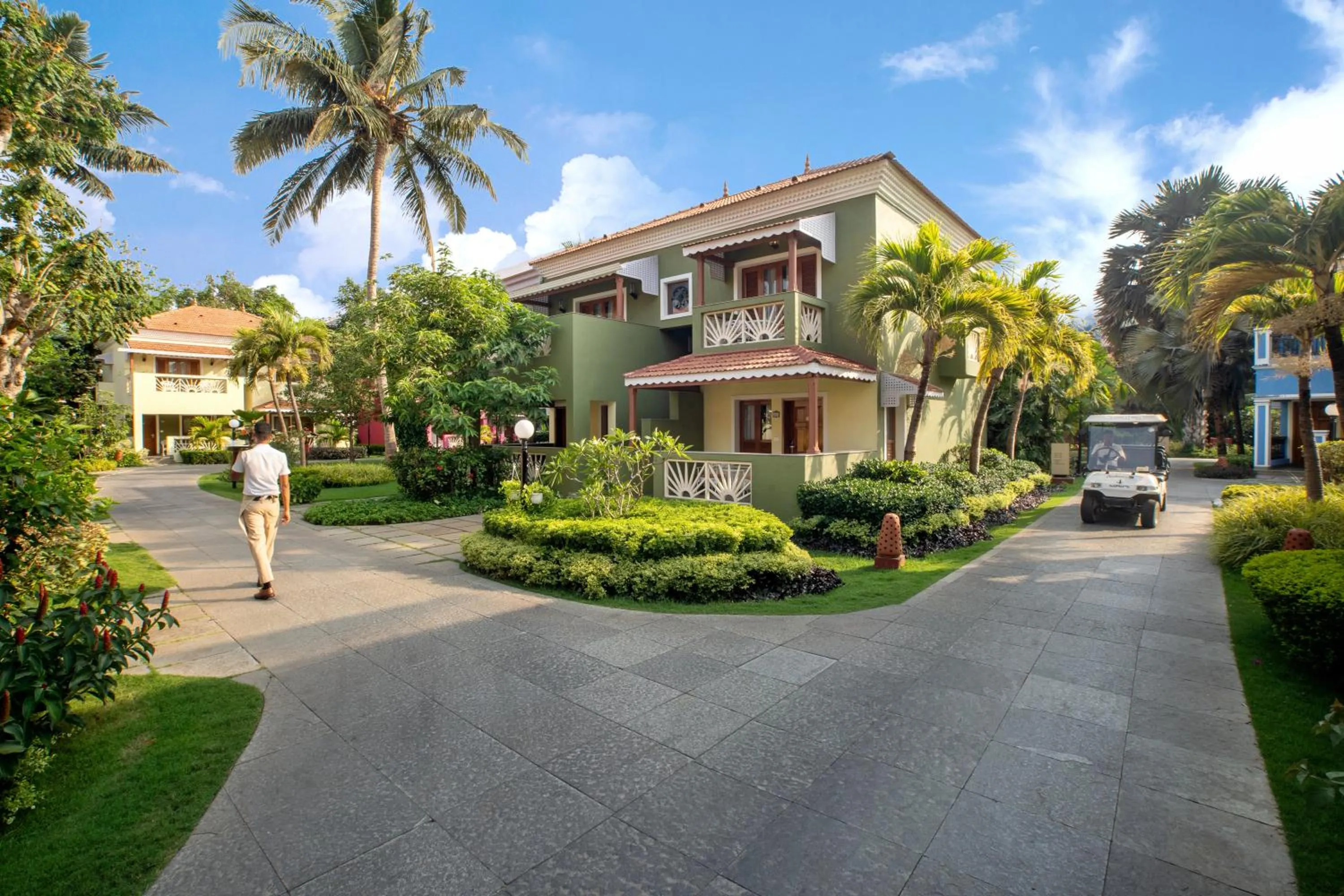 Property building in Radisson Blu Resort, Goa