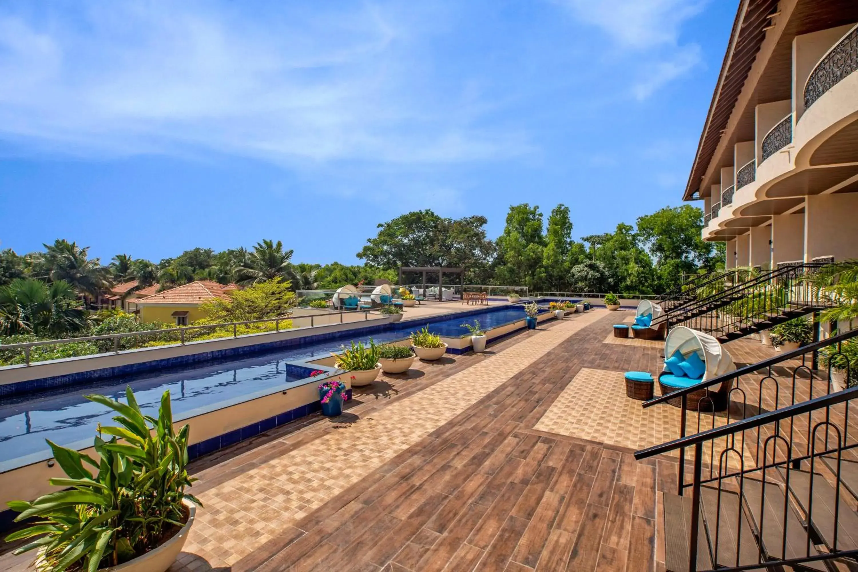 View (from property/room) in Radisson Blu Resort, Goa View (from property/room) in Radisson Blu Resort, Goa