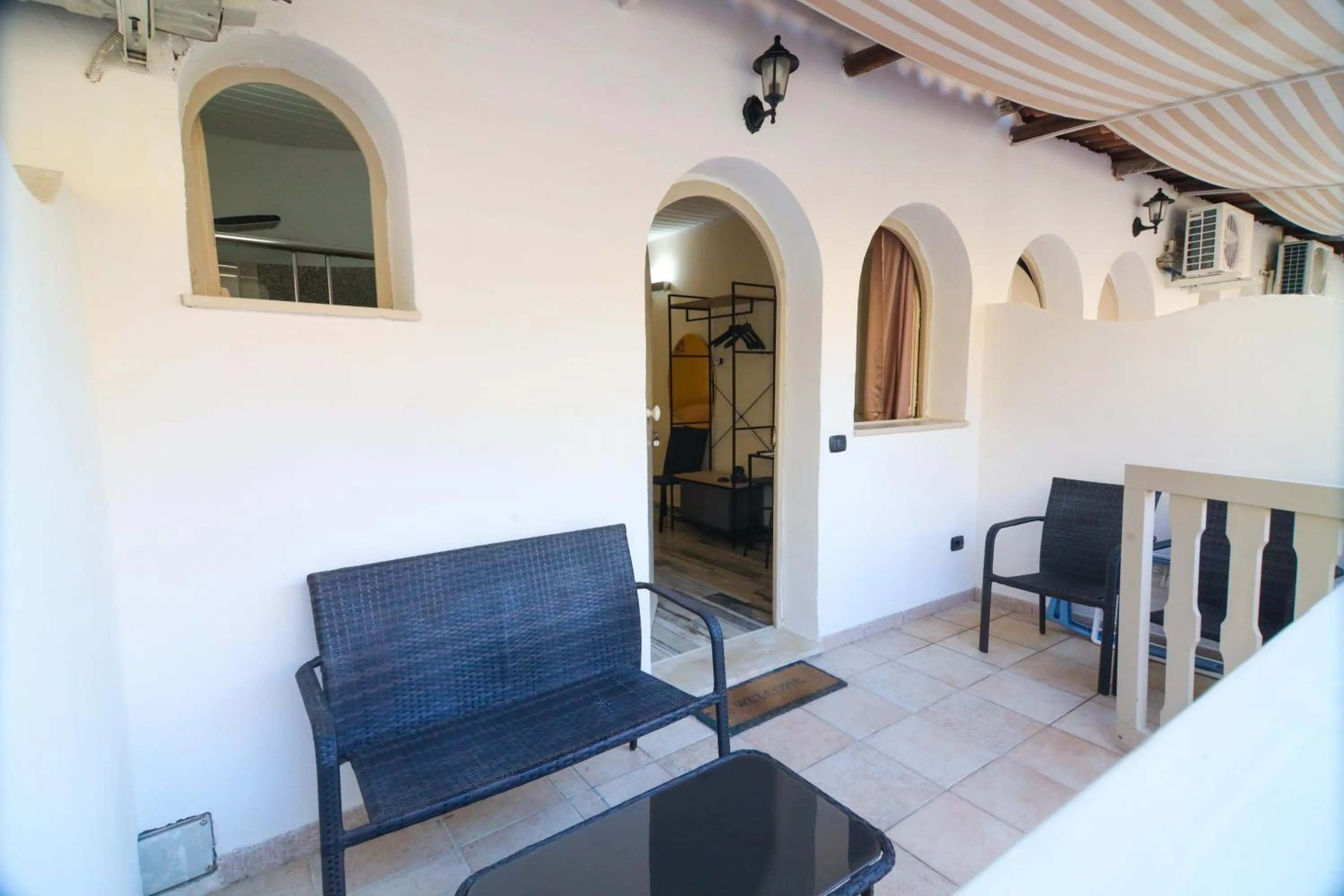 Patio in Oldwell Hotel