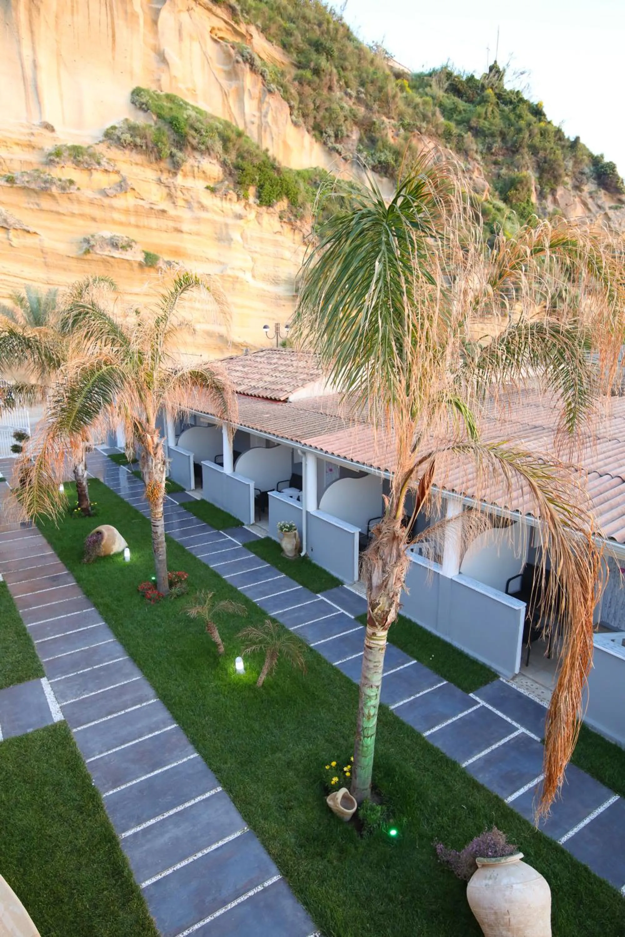 Garden view in Oldwell Hotel