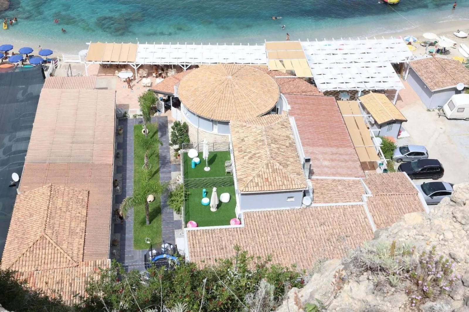 Sea view in Oldwell Hotel