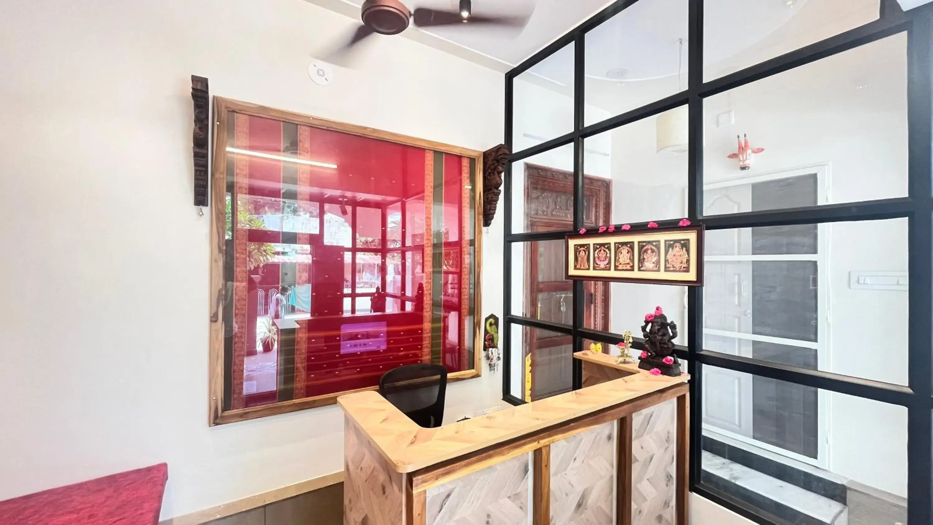 Lobby or reception in Dwaraka Guest House Lobby or reception in Dwaraka Guest House