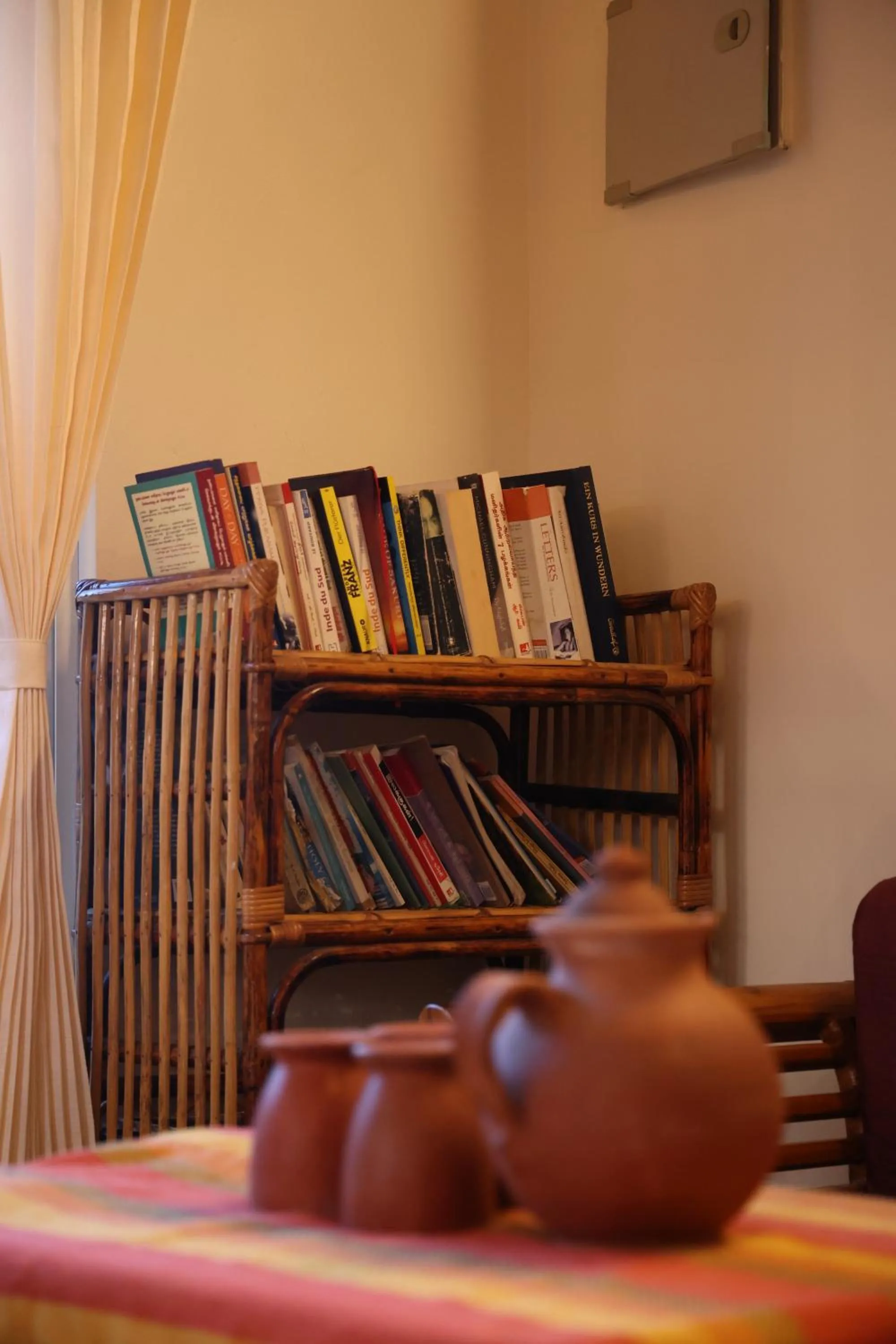 Library in Dwaraka Guest House