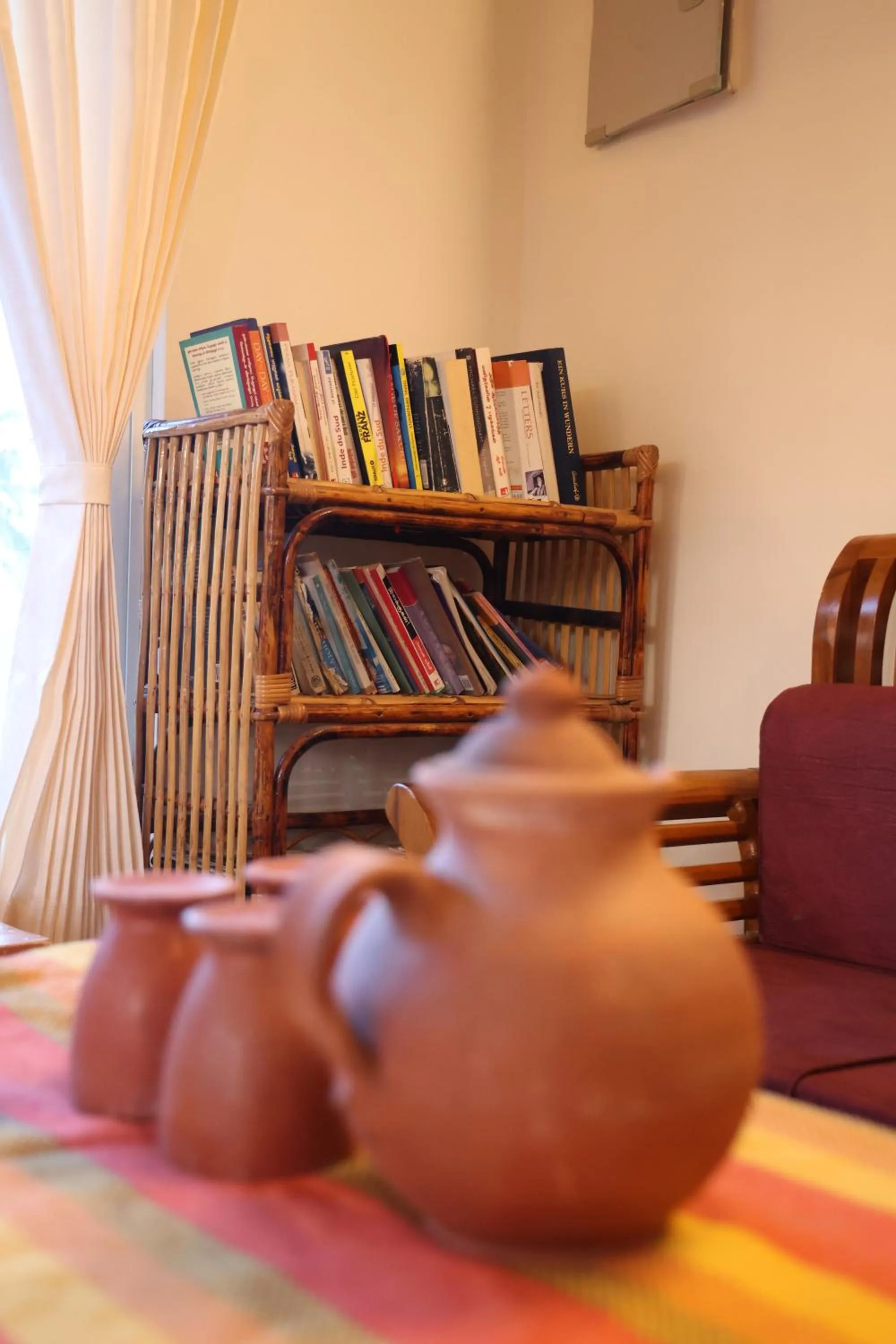 Library in Dwaraka Guest House