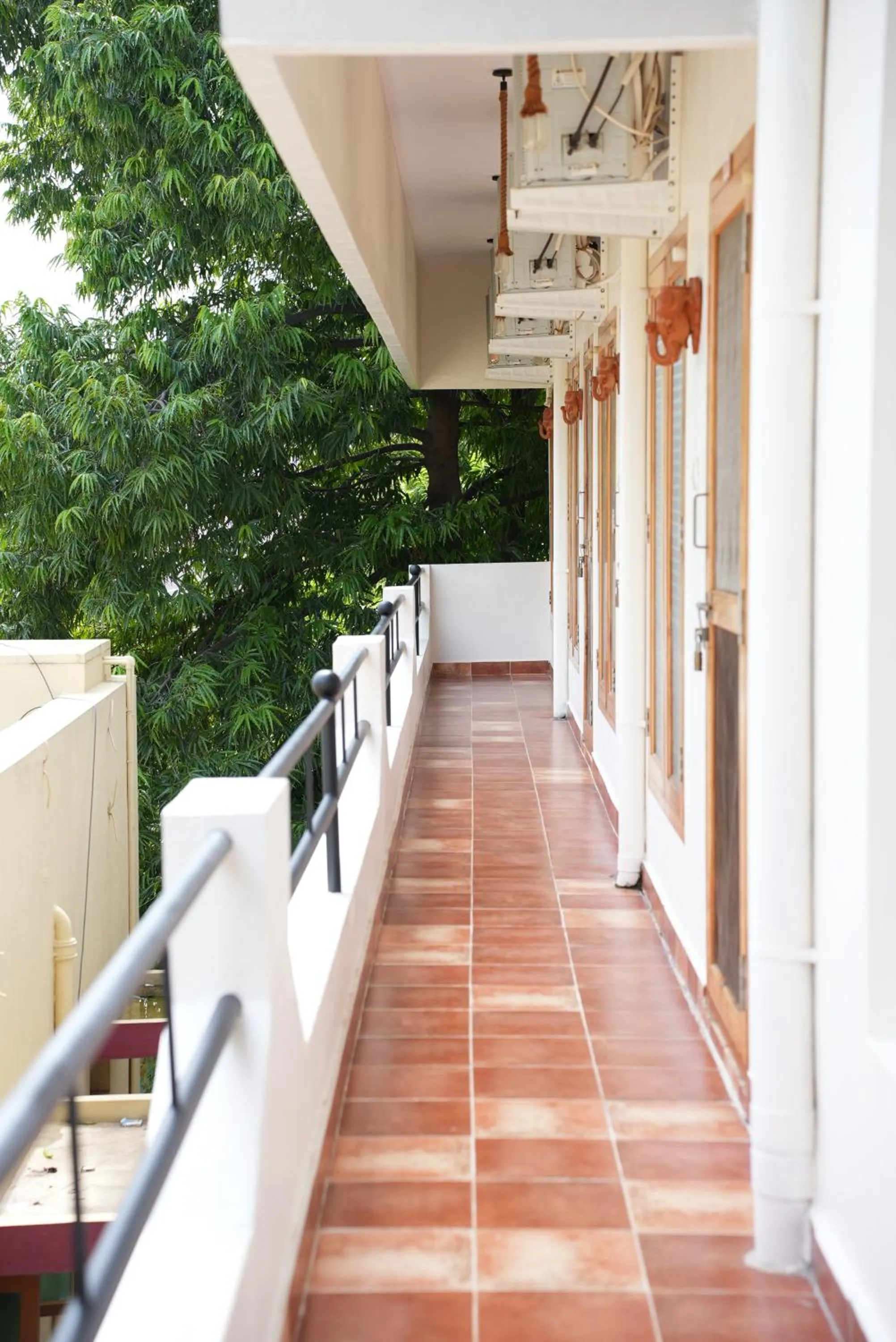 Balcony/Terrace in Dwaraka Guest House