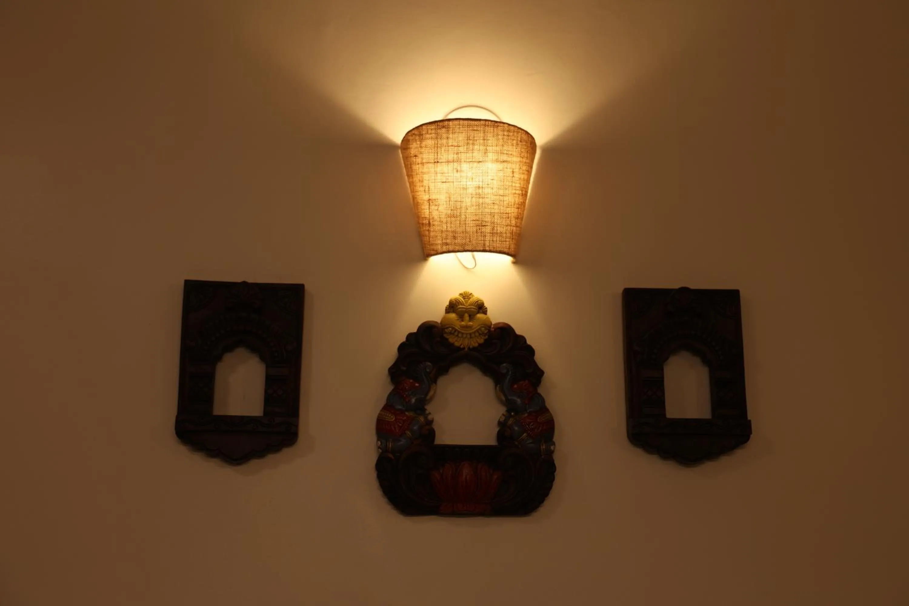 Decorative detail in Dwaraka Guest House