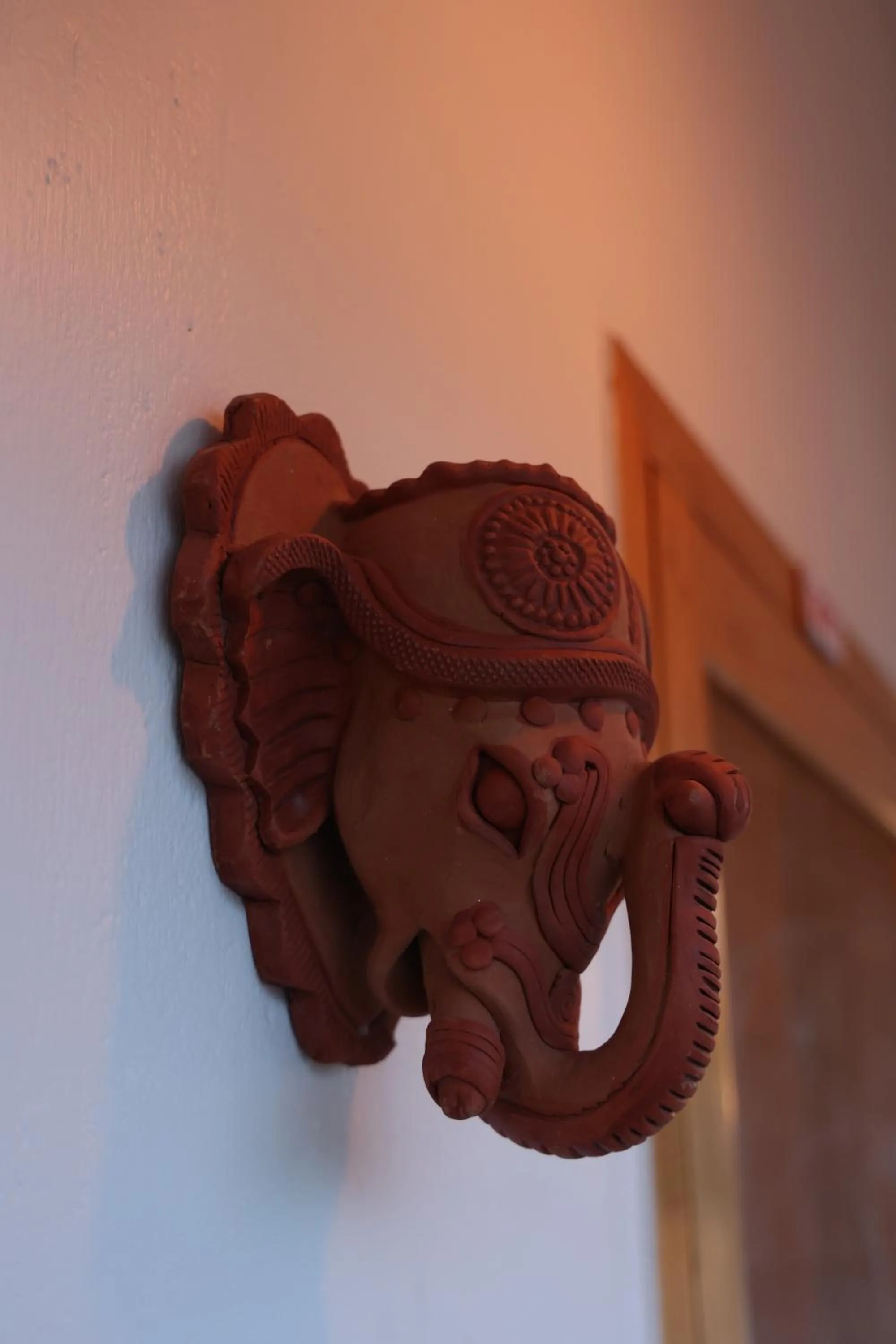 Decorative detail in Dwaraka Guest House