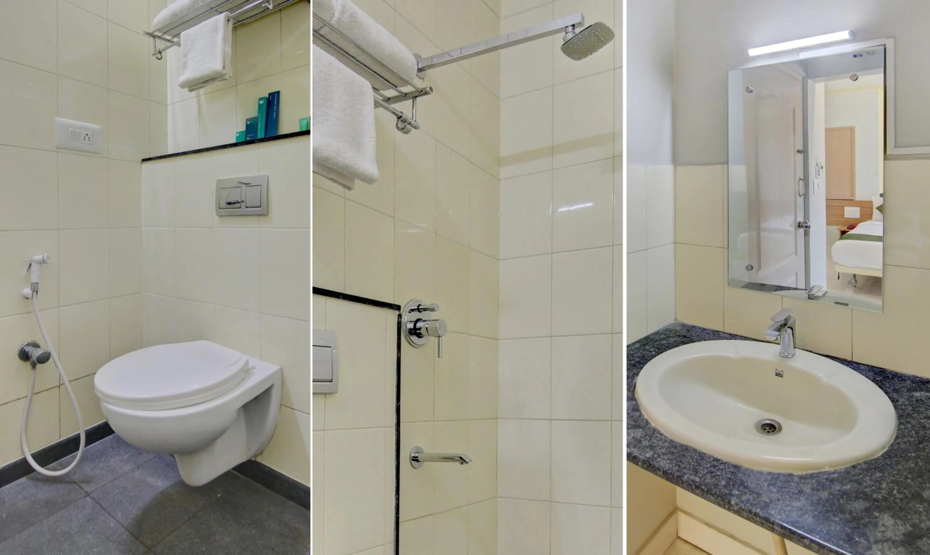 Bathroom in Itsy Hotels KES Residency, 10 Min From KSR Bengaluru City Junction