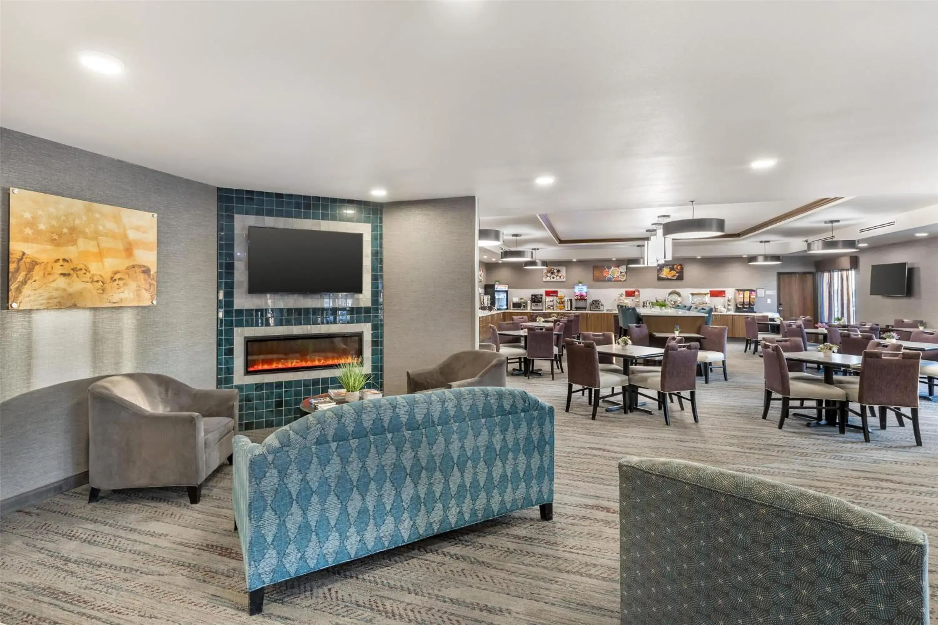 Lobby or reception in Best Western Plus Rapid City Rushmore Lobby or reception in Best Western Plus Rapid City Rushmore