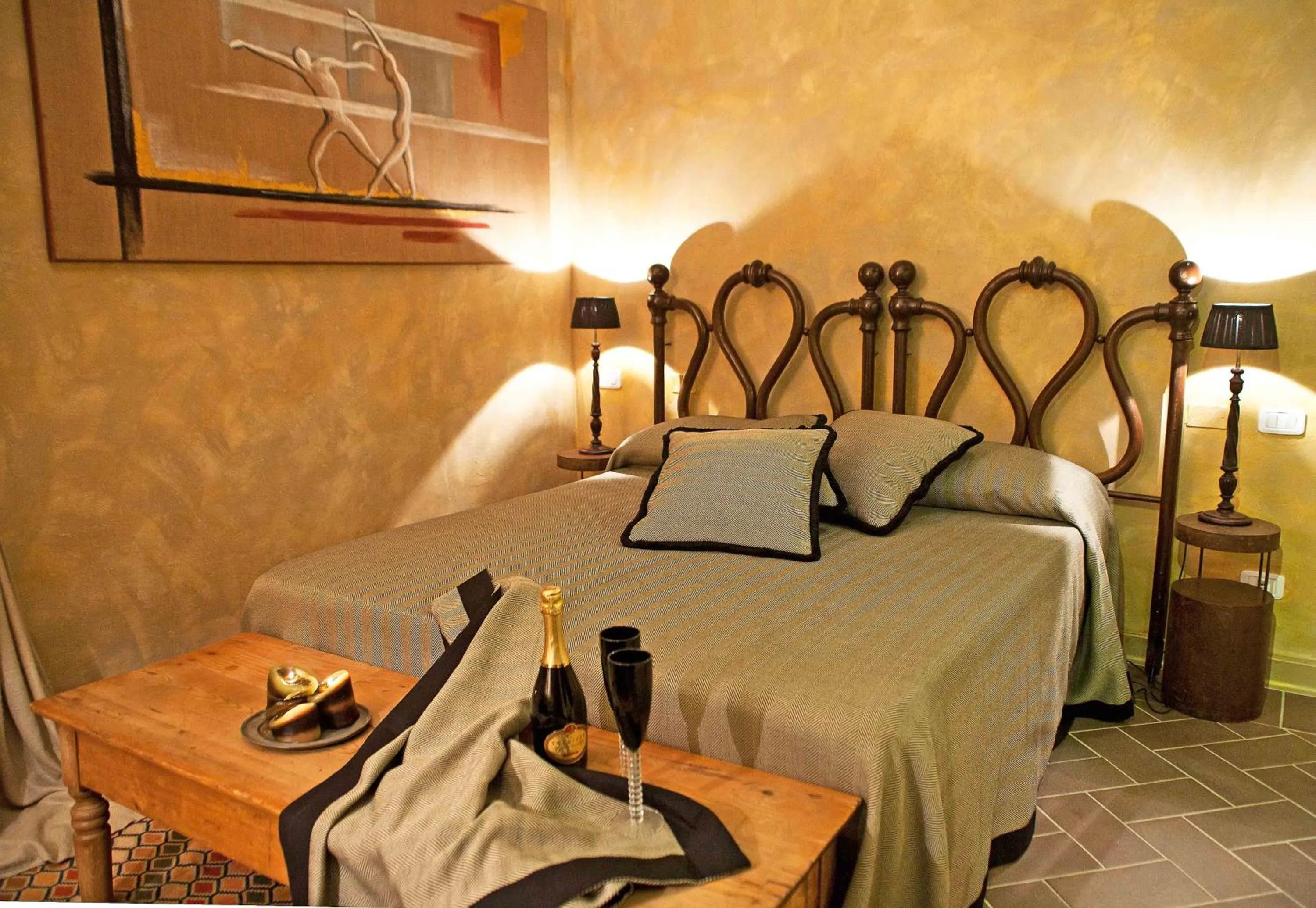 Bedroom, Bed in La Gabelletta