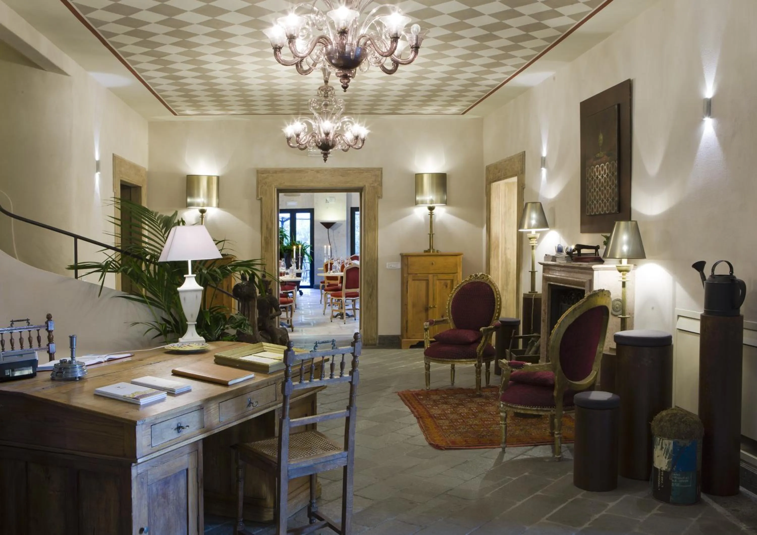 Lobby or reception in La Gabelletta