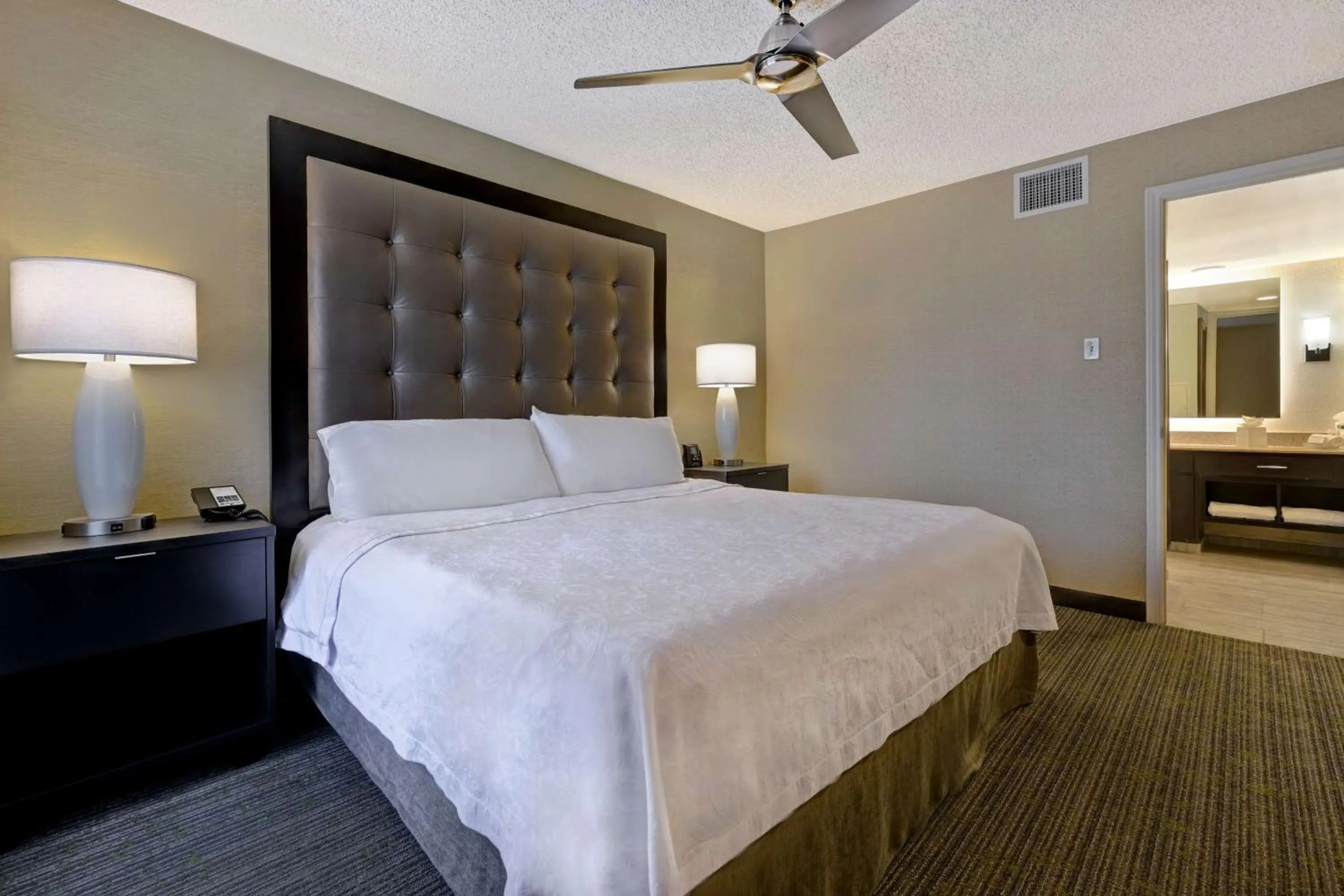 Bed in Homewood Suites by Hilton Boulder