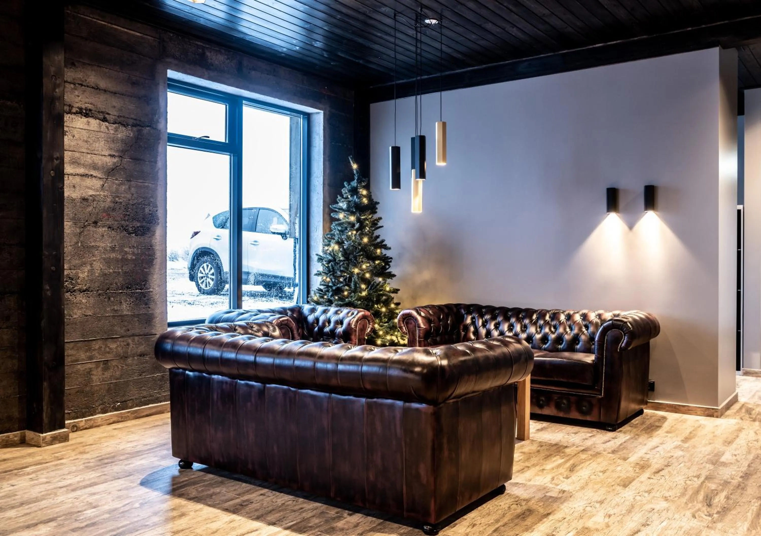 Seating area in The Barn