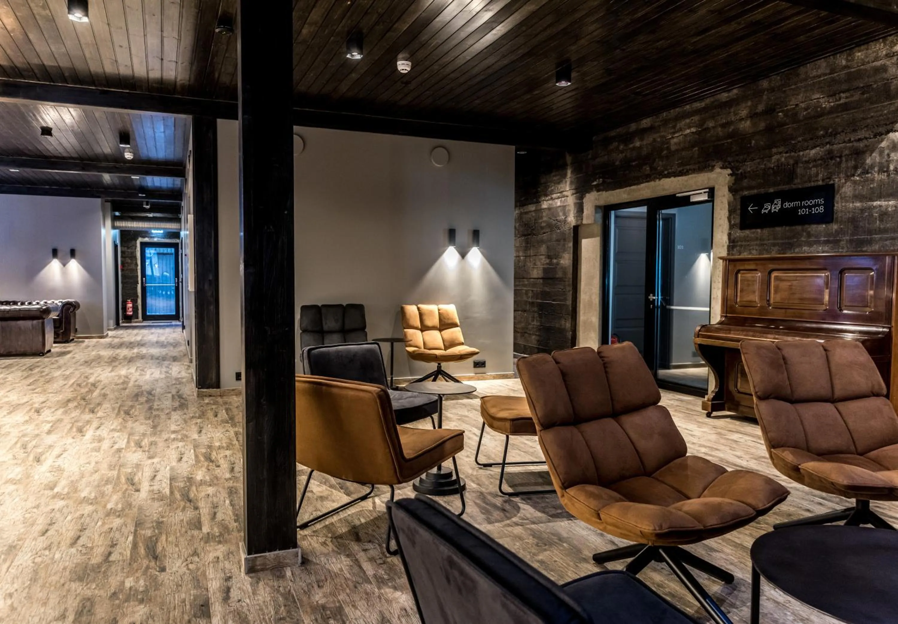 Seating area in The Barn