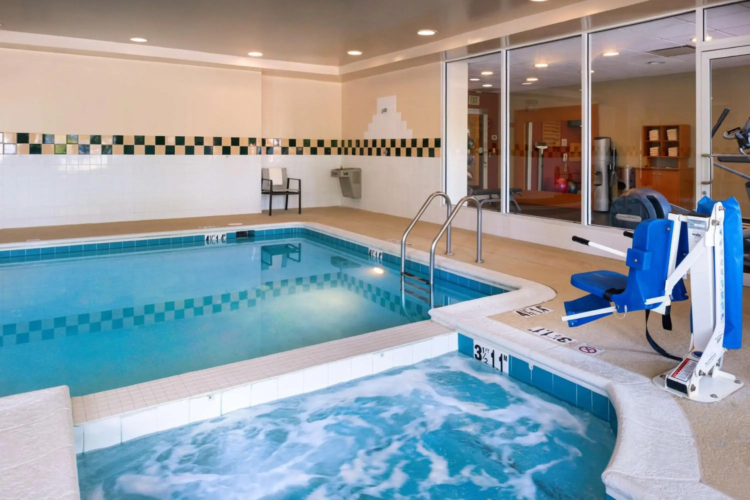 Pool view in Hilton Garden Inn White Marsh Pool view in Hilton Garden Inn White Marsh