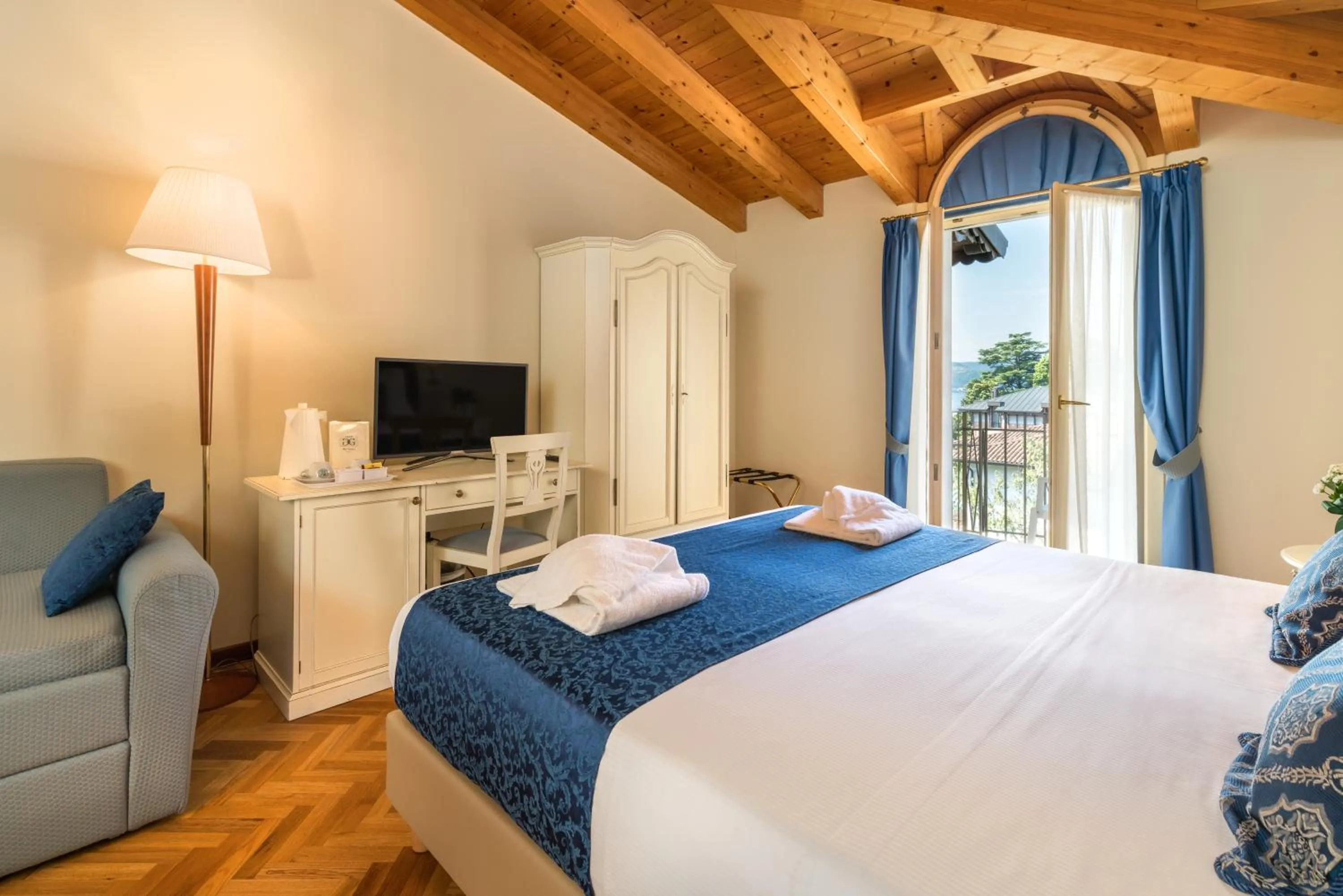 Bed in Hotel Galeazzi