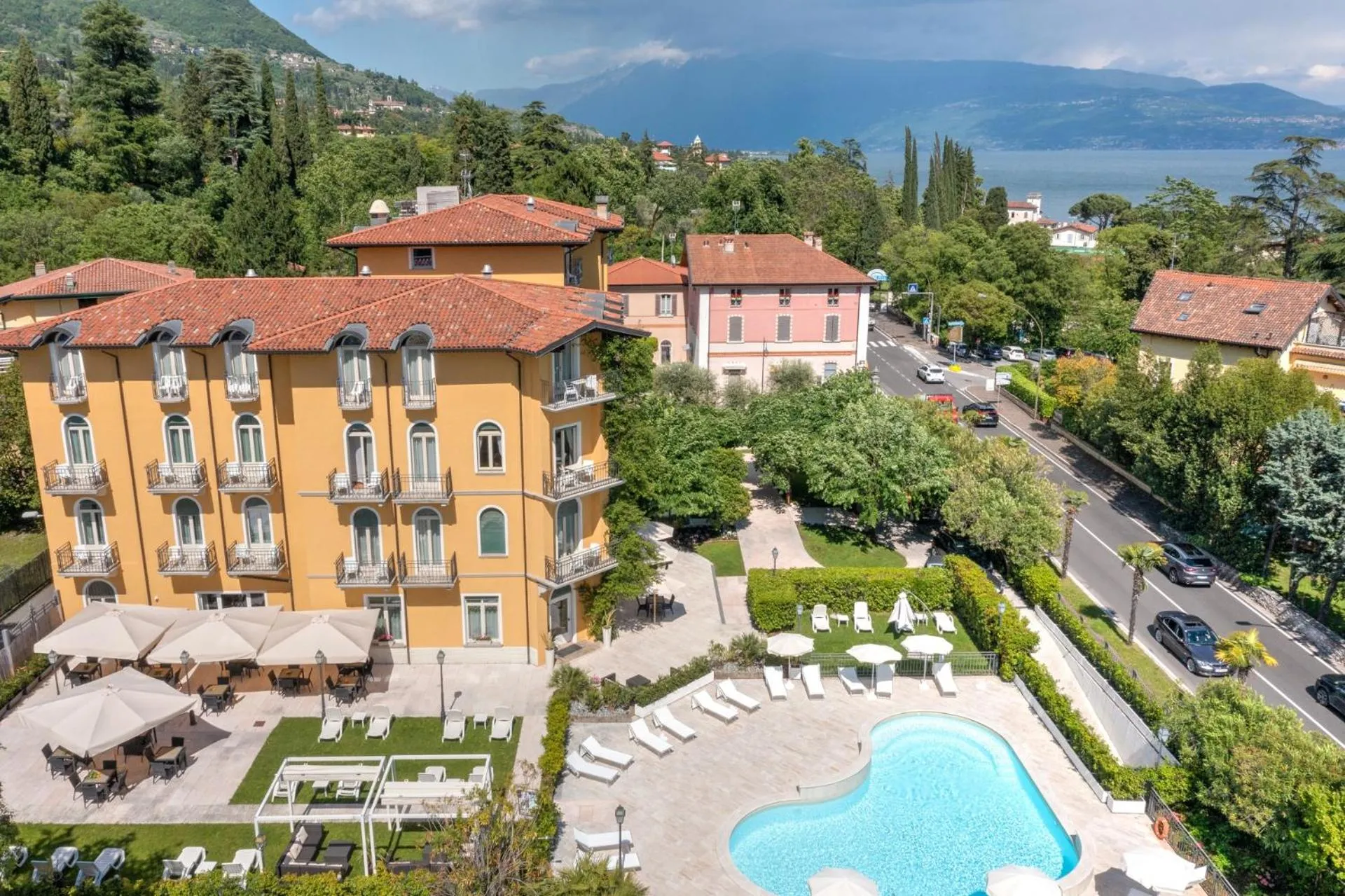 Bird's eye view in Hotel Galeazzi