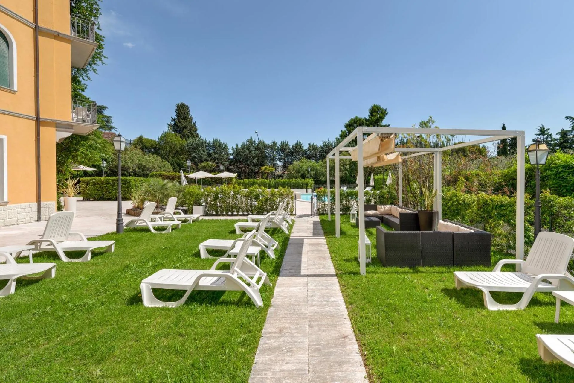 Garden in Hotel Galeazzi
