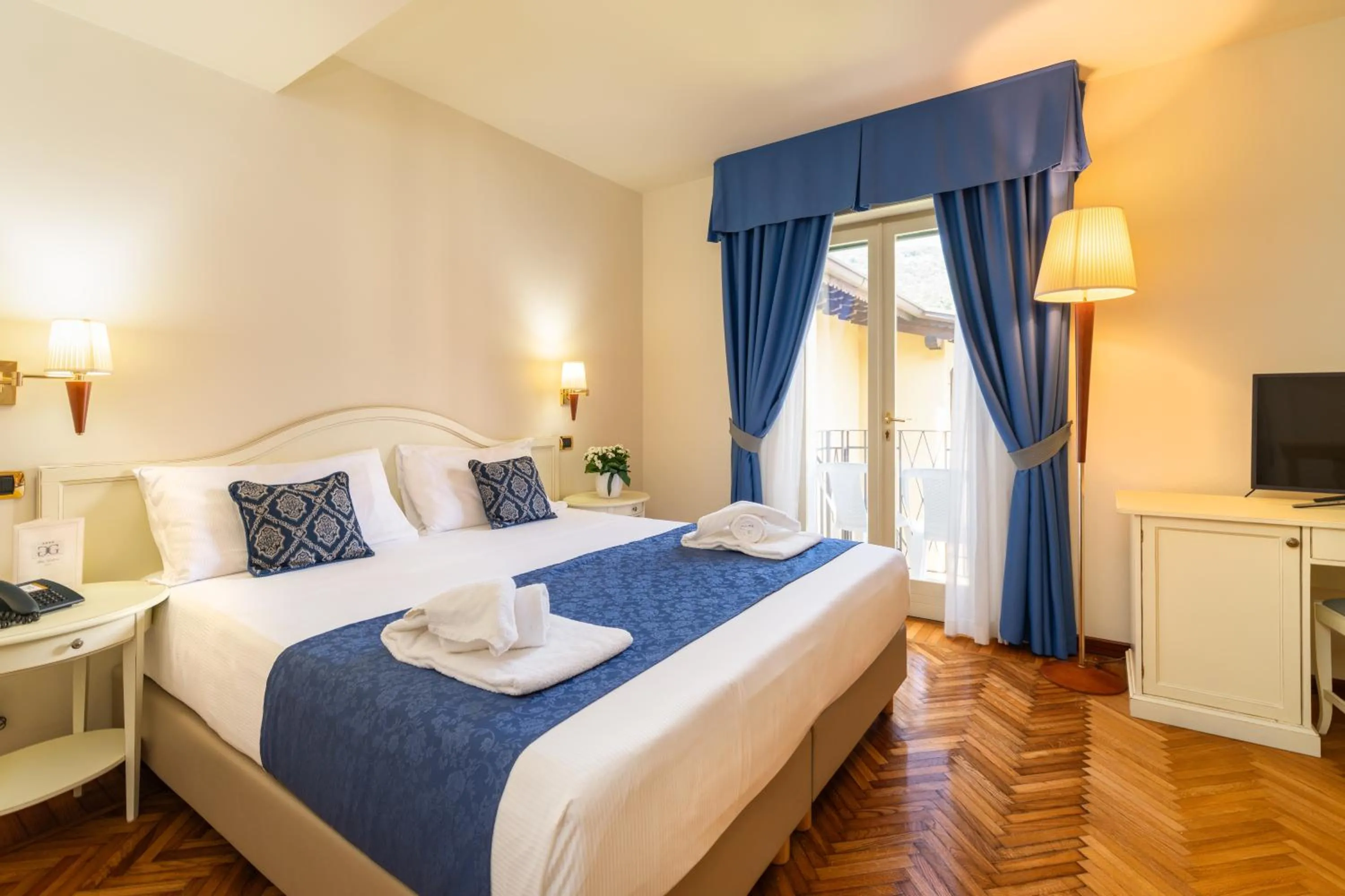 Bed in Hotel Galeazzi