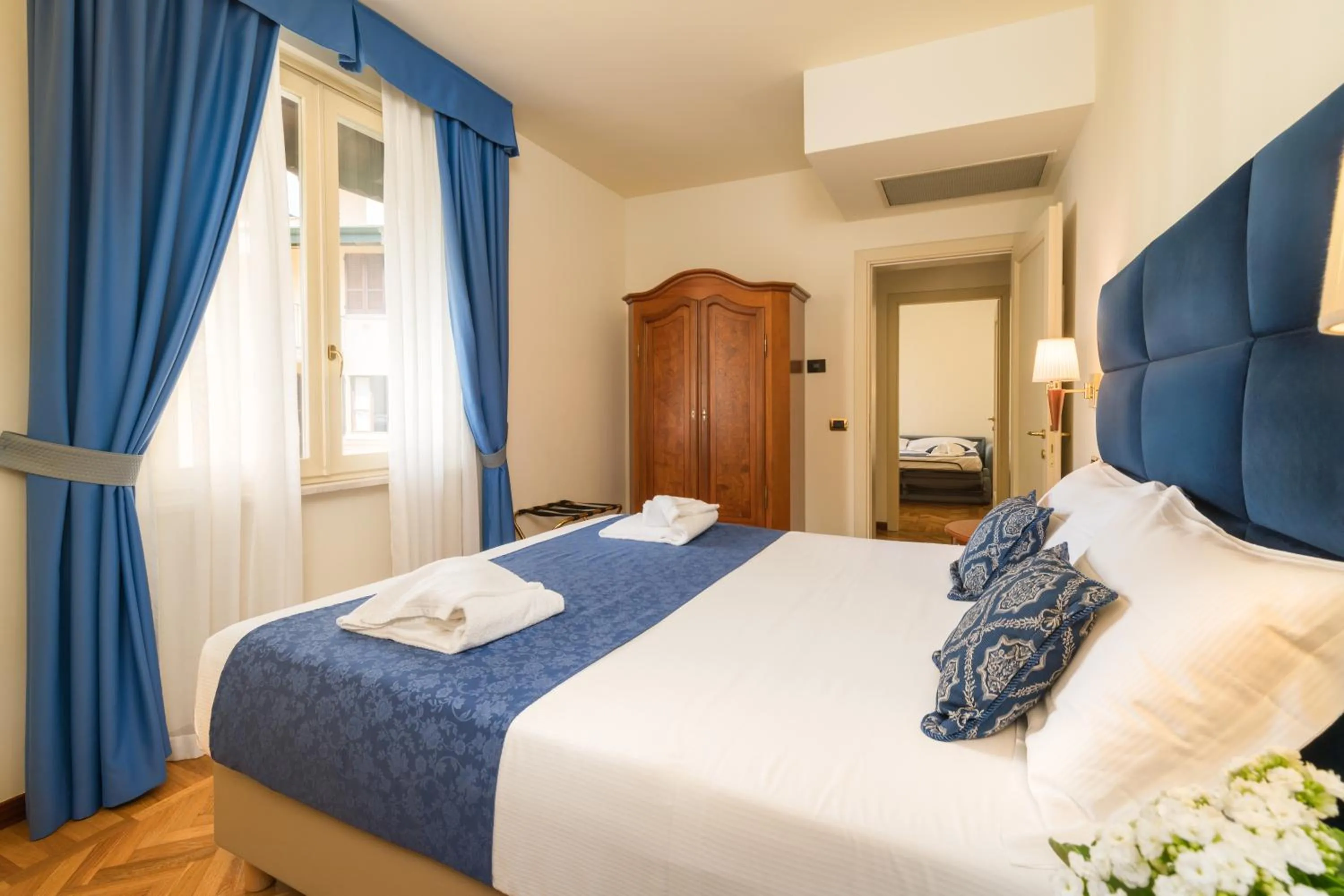 Bed in Hotel Galeazzi