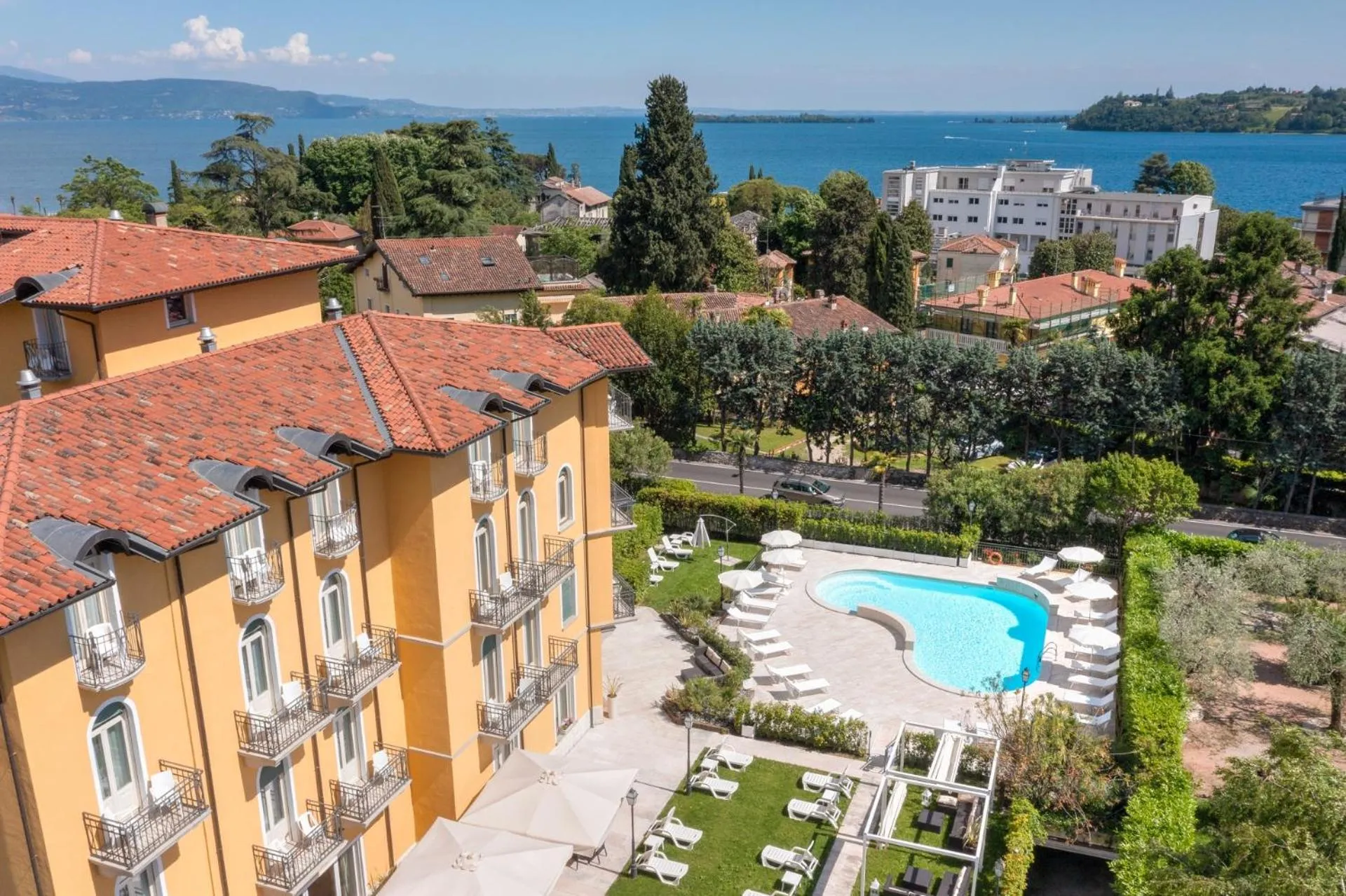 Bird's eye view in Hotel Galeazzi