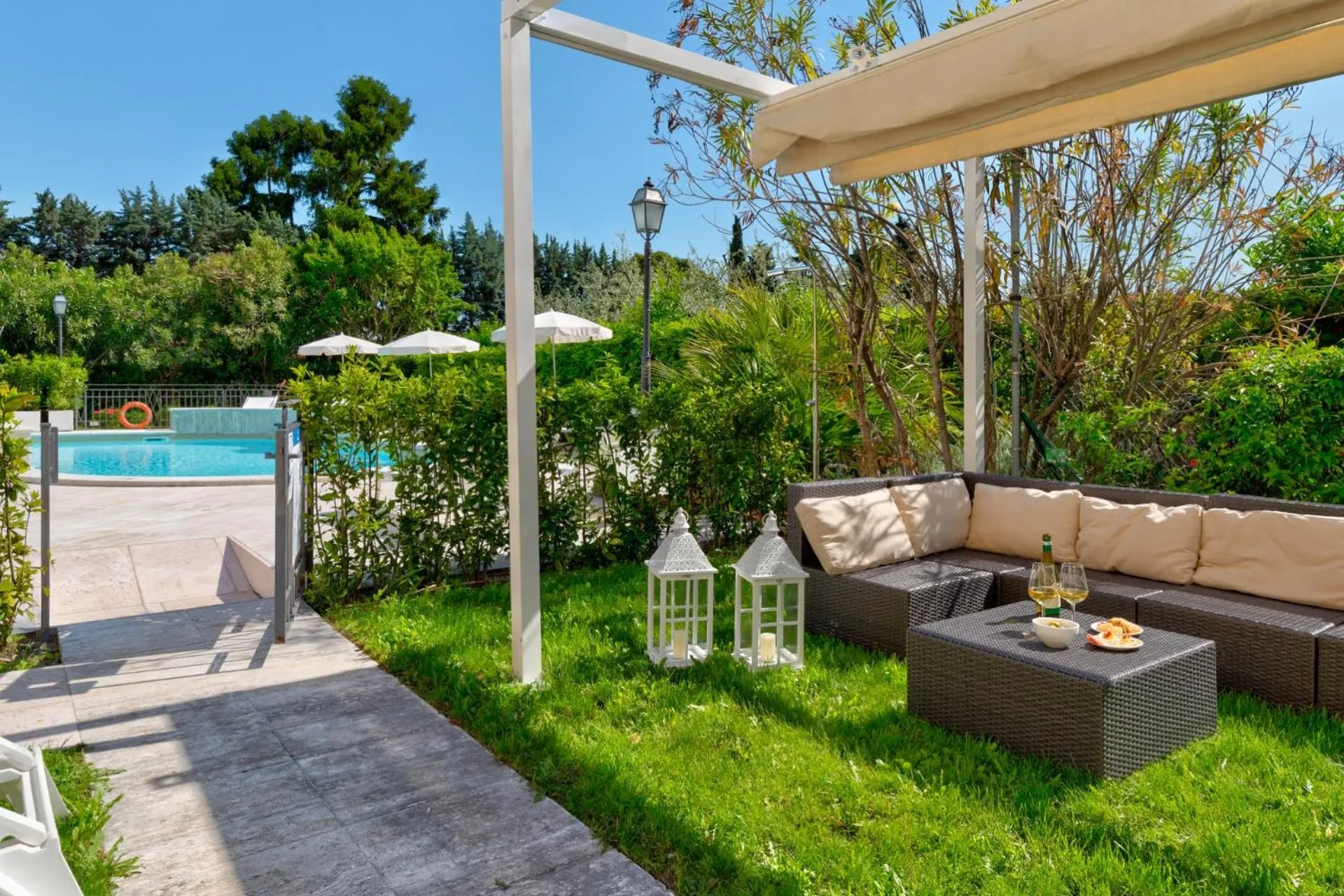Garden in Hotel Galeazzi