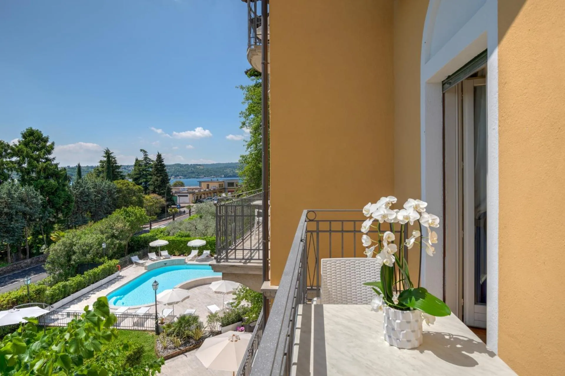 Pool view in Hotel Galeazzi