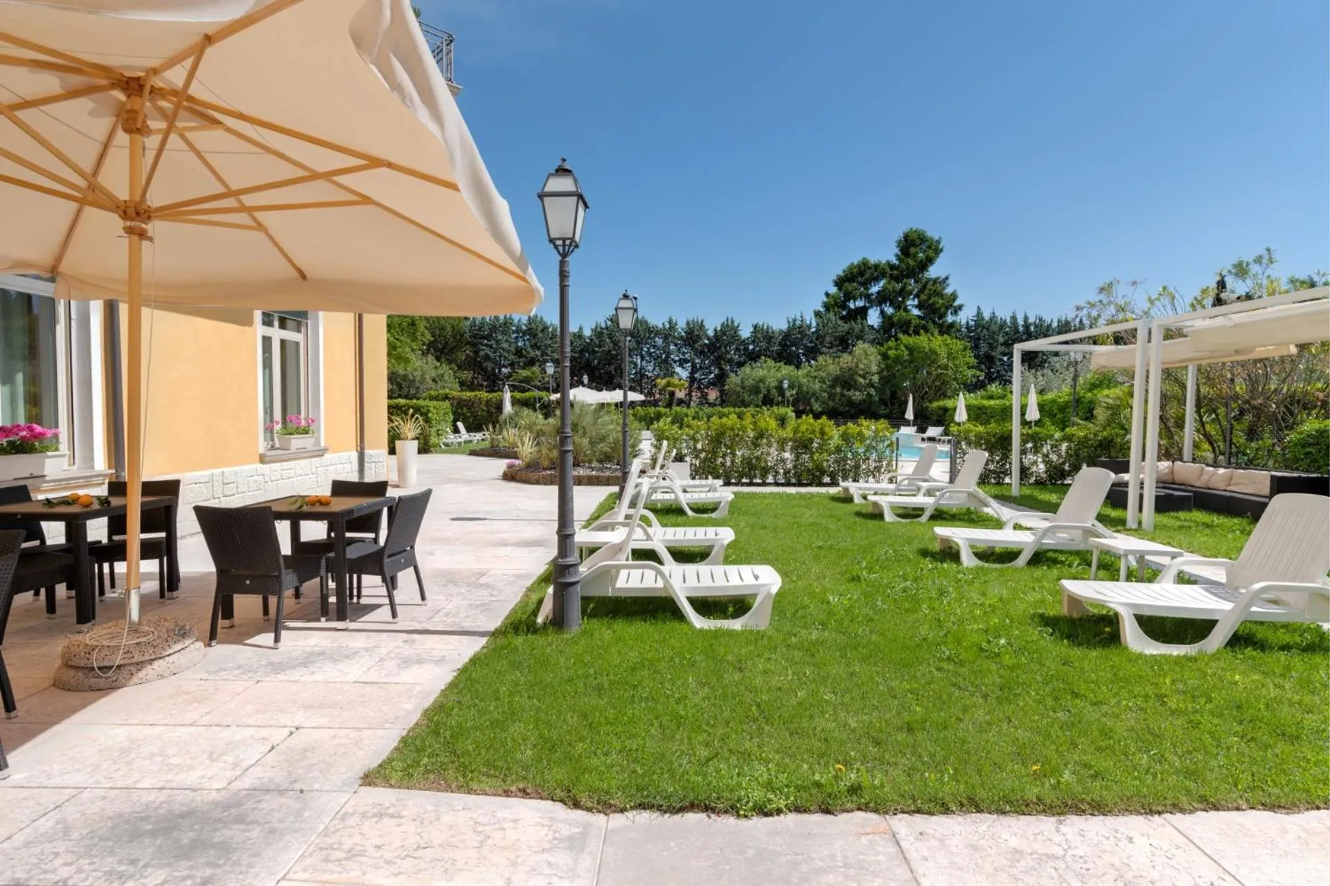 Garden in Hotel Galeazzi