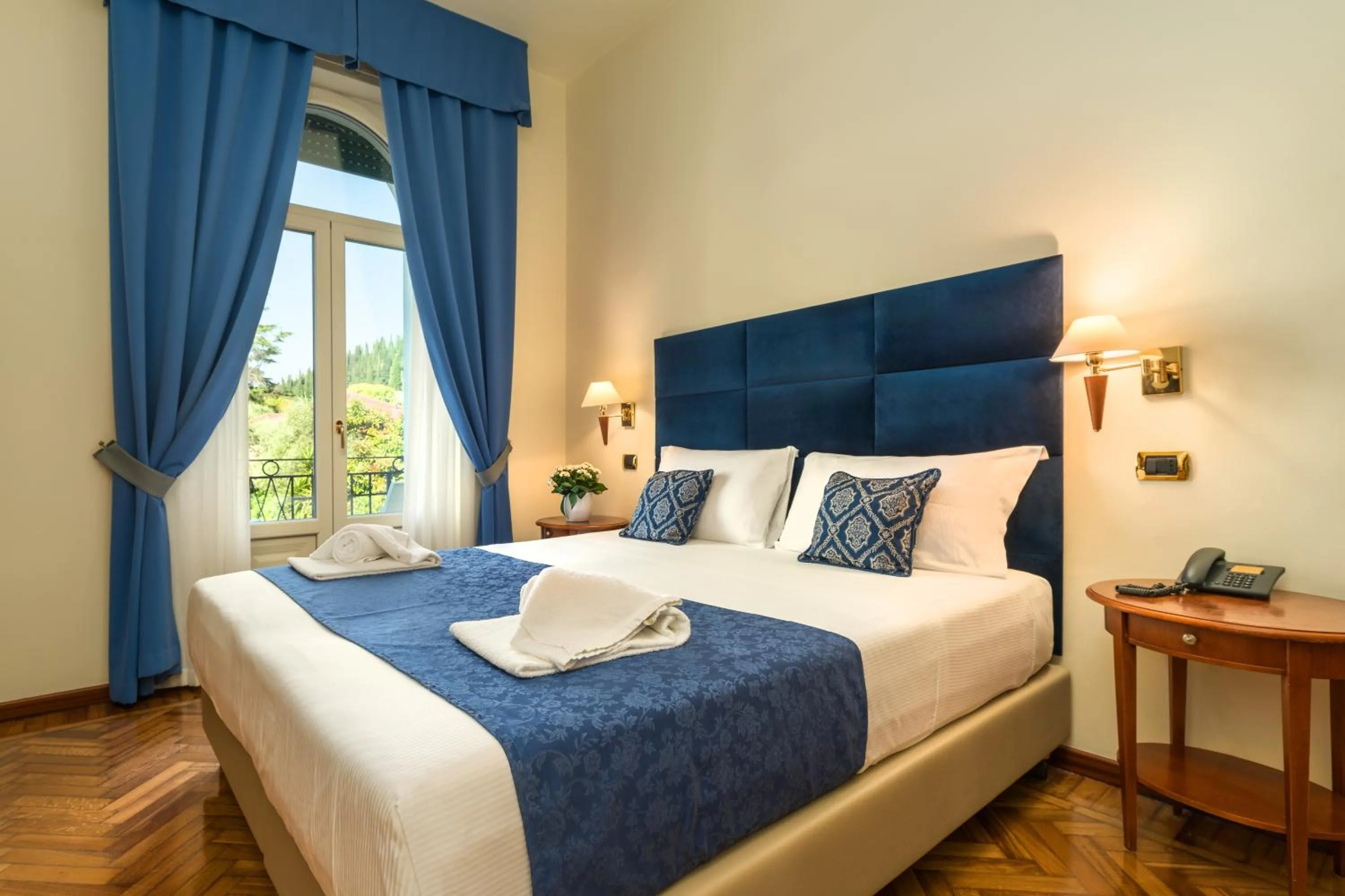 Bed in Hotel Galeazzi