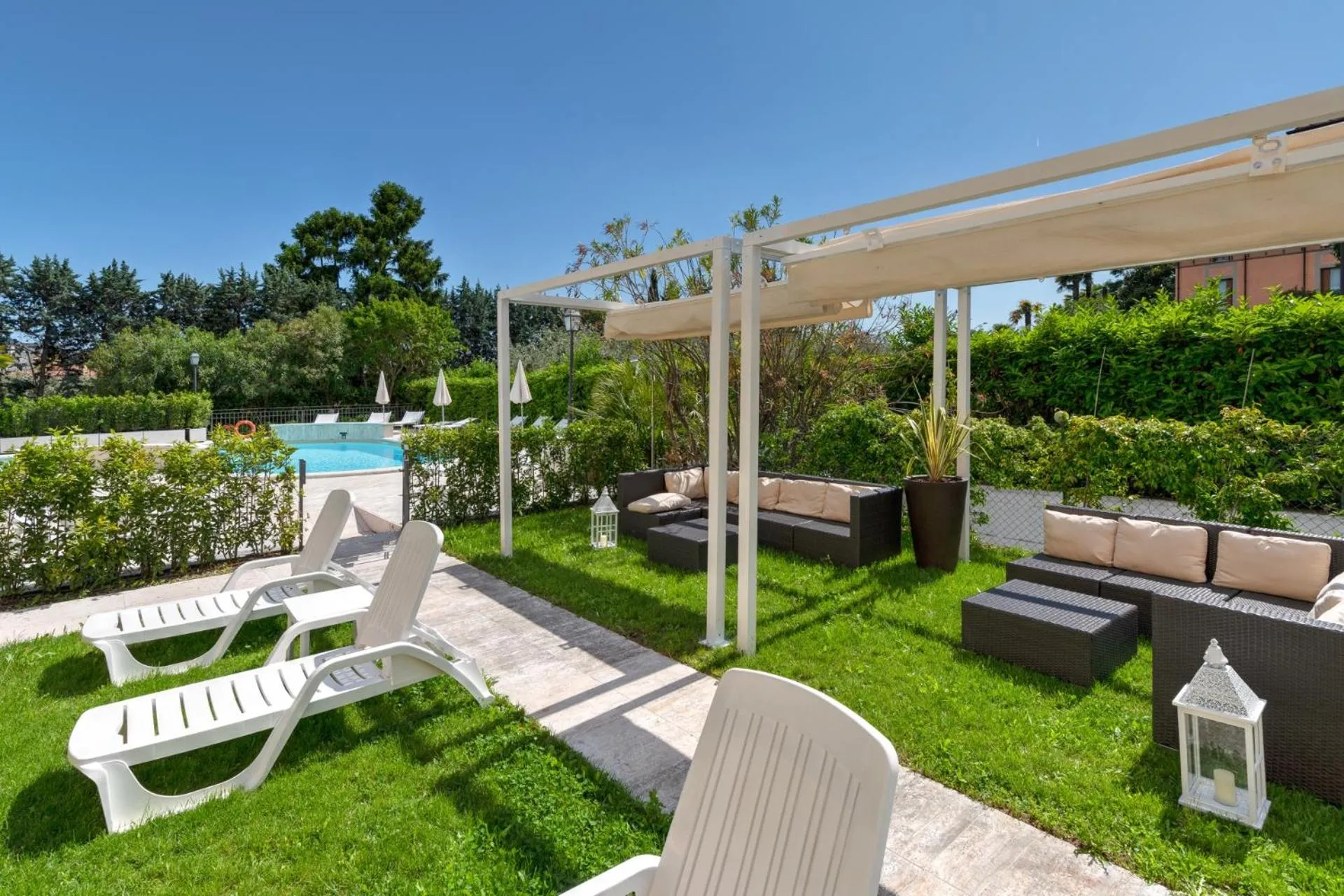 Garden in Hotel Galeazzi