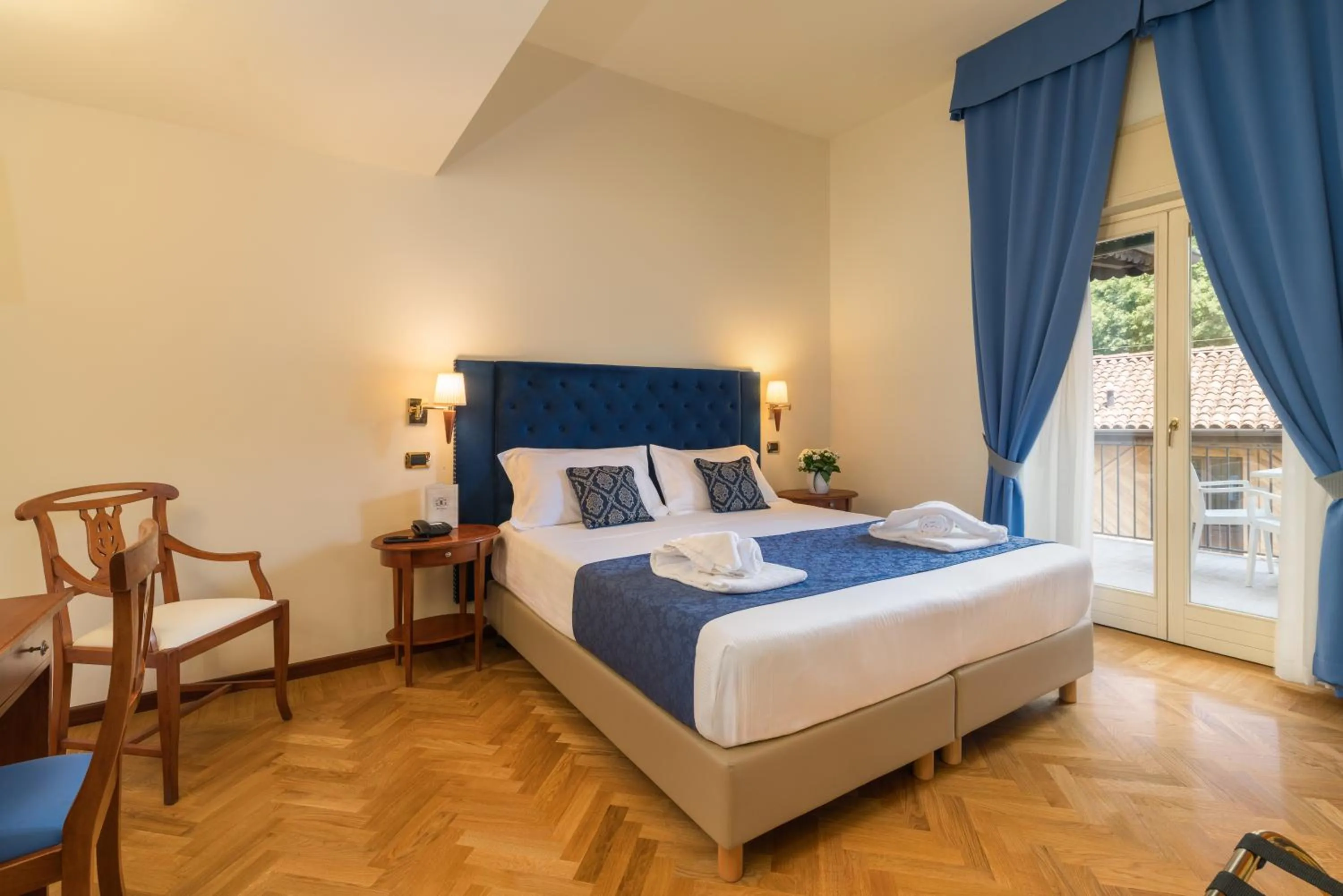 Bed in Hotel Galeazzi