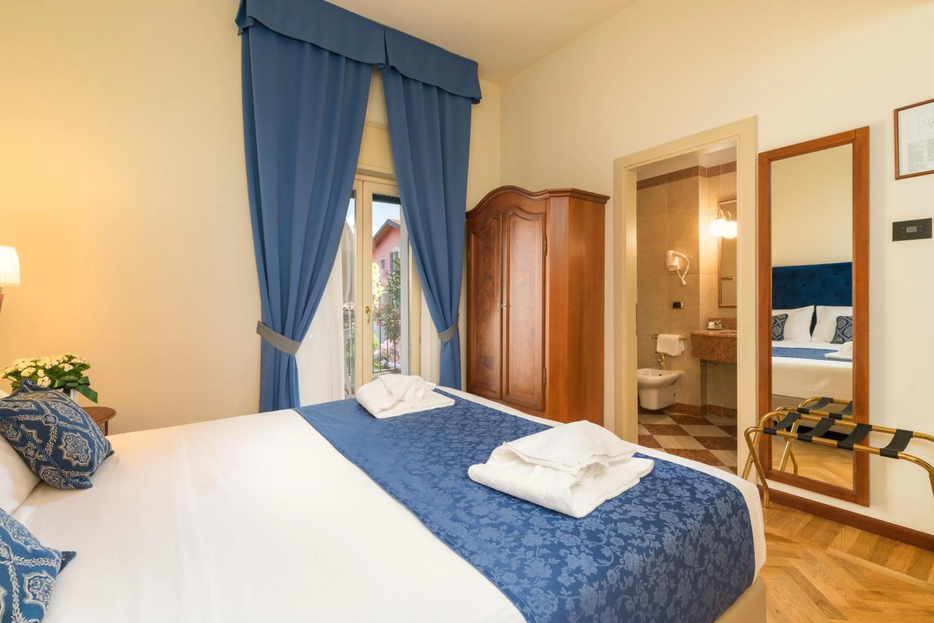 Bedroom, Bed in Hotel Galeazzi