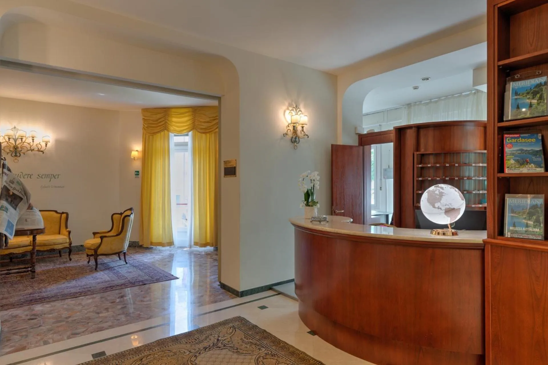 Lobby or reception in Hotel Galeazzi