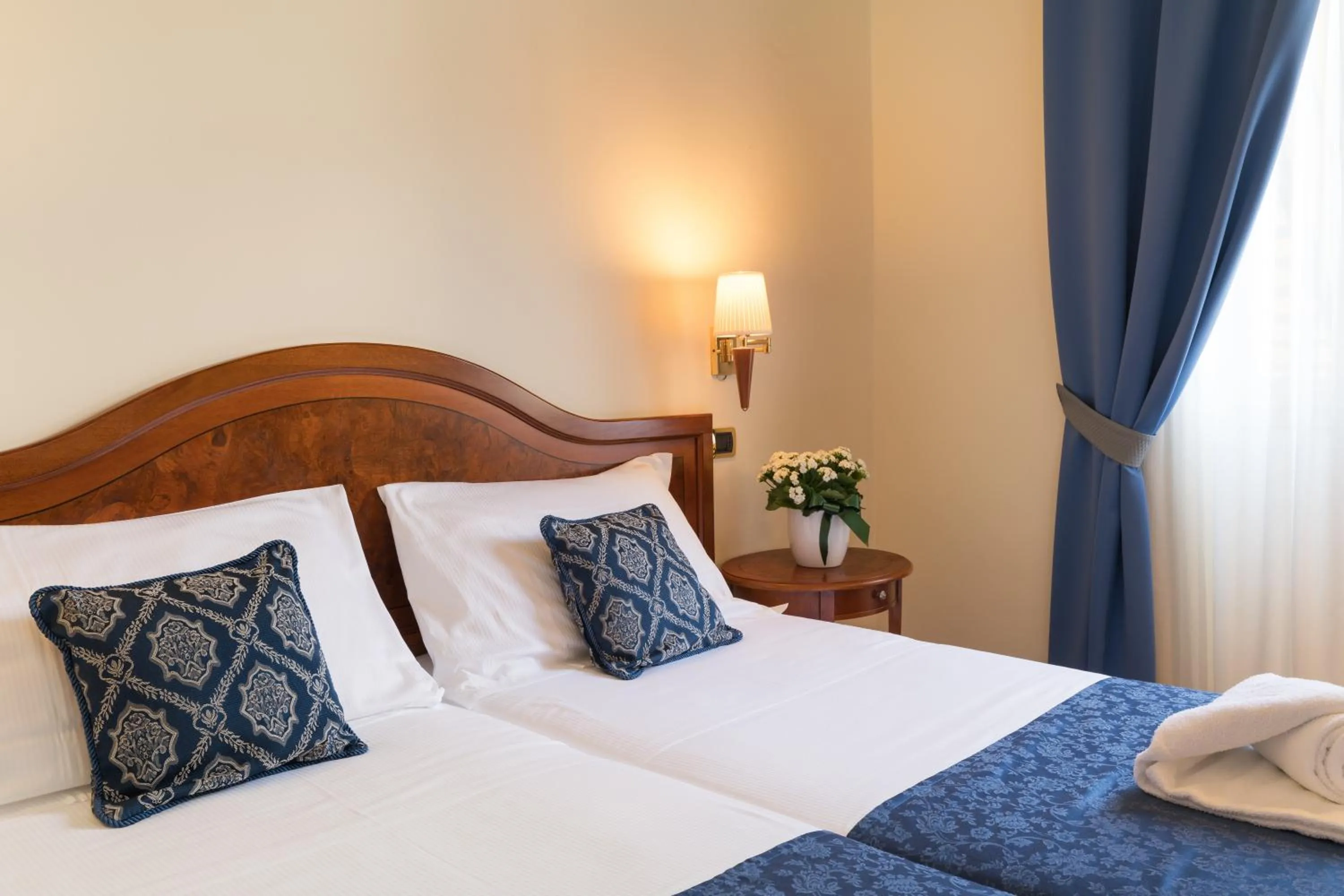 Bed in Hotel Galeazzi