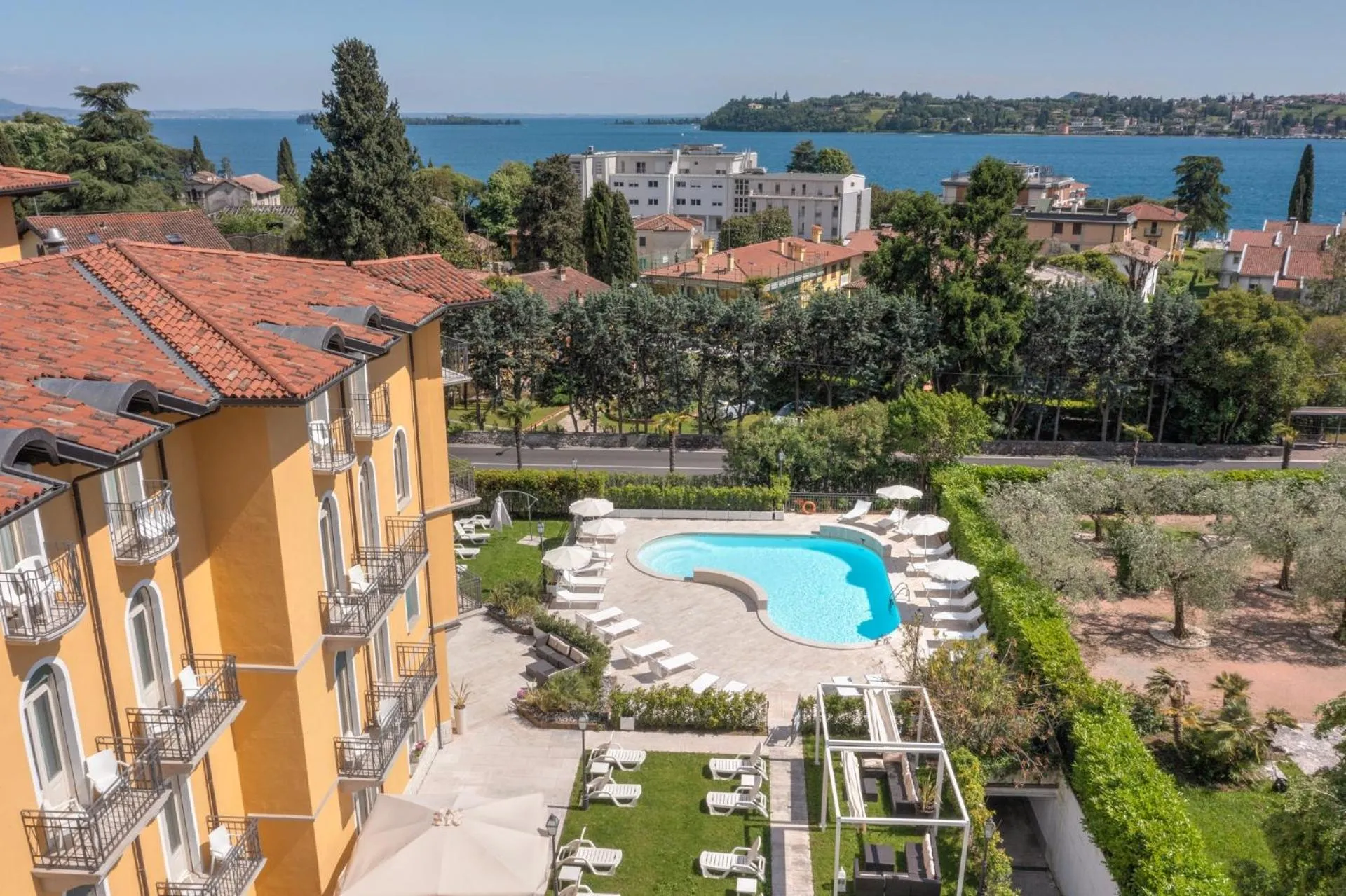 Bird's eye view in Hotel Galeazzi