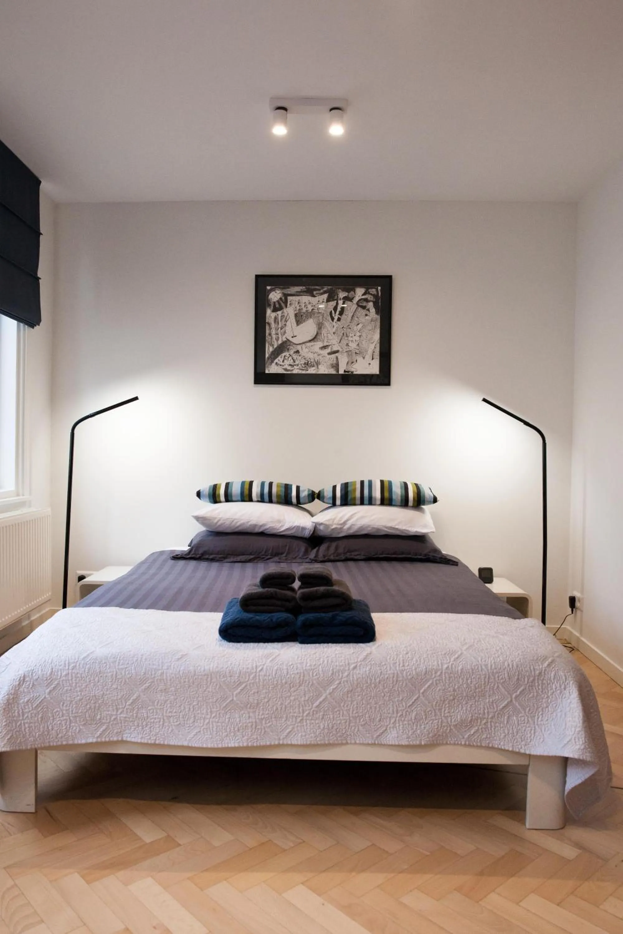 Bed in Kuwadro Guesthouse Centrum