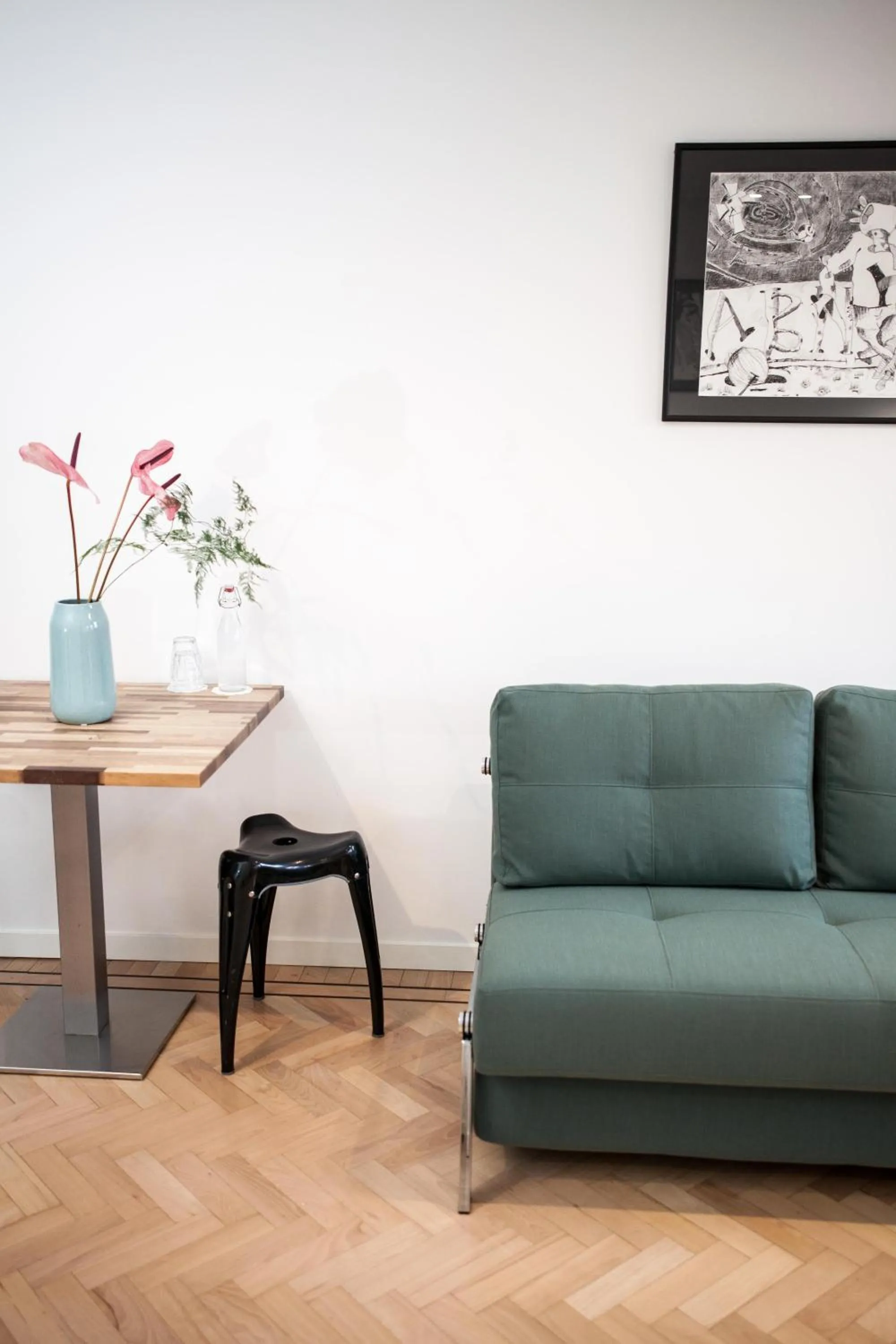 Decorative detail in Kuwadro Guesthouse Centrum