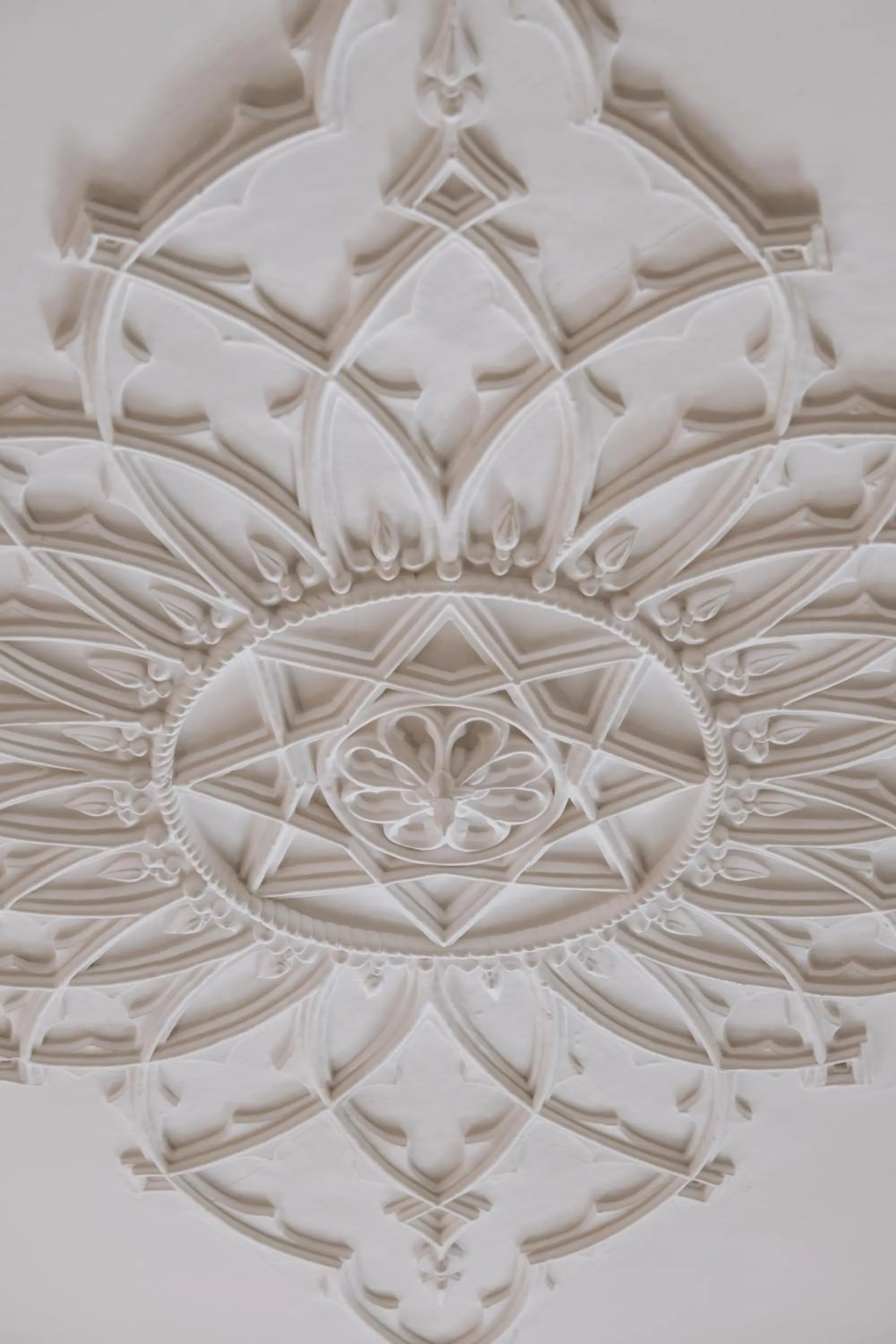 Decorative detail in Marquês Garden House by Olivia