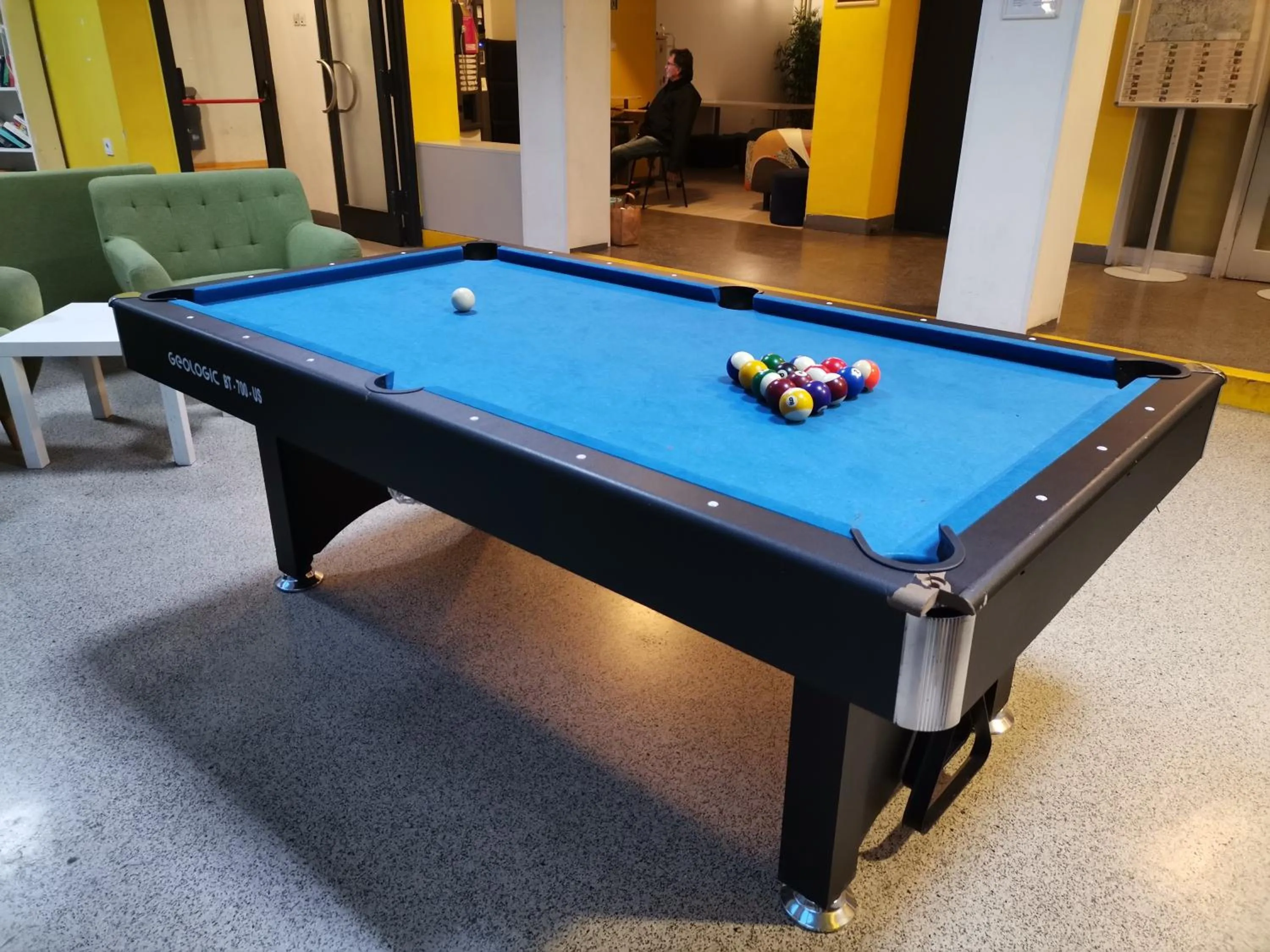Billiard in HI Hostel Zagreb