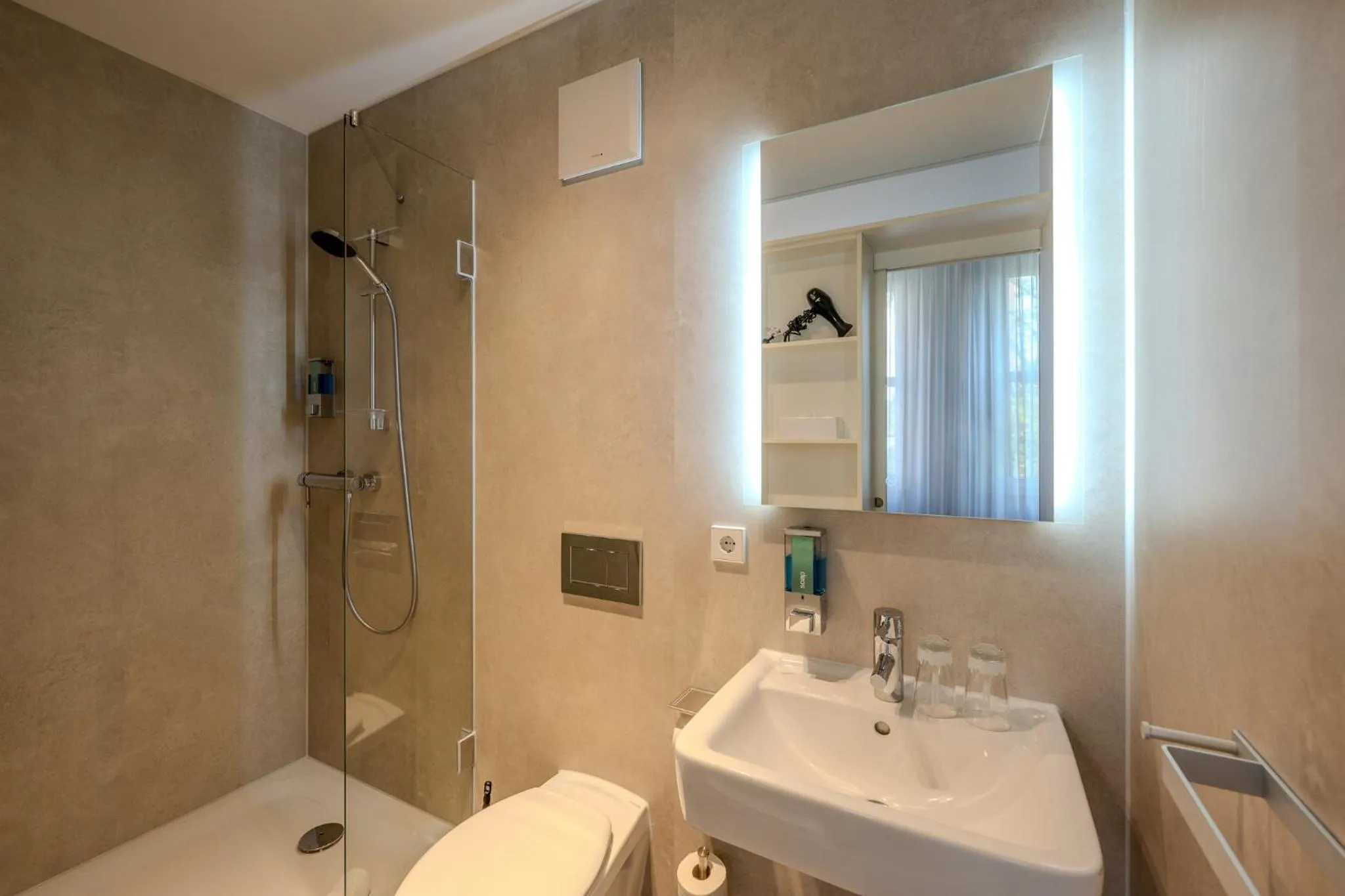 Bathroom in mk hotel berlin