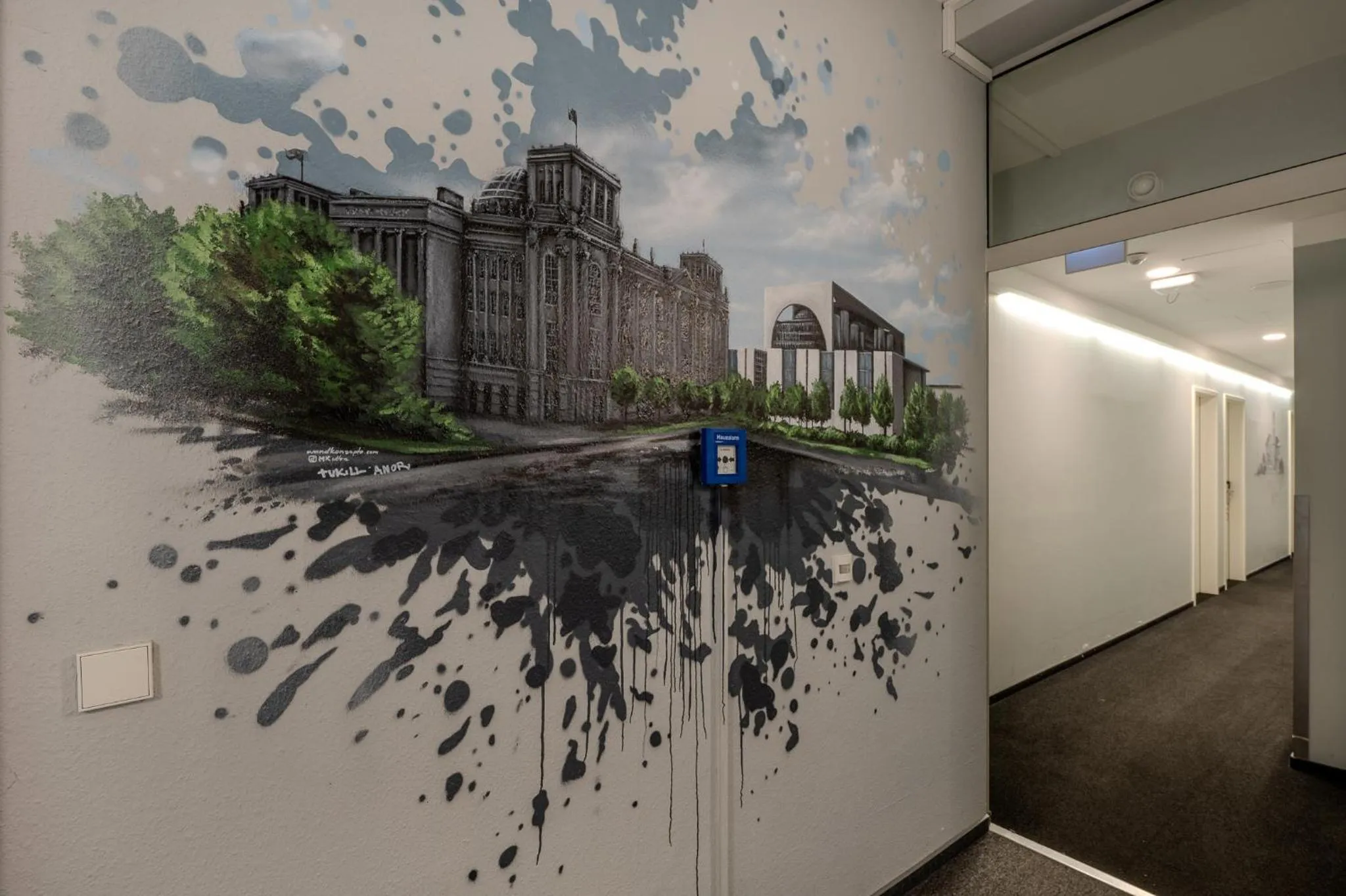 Decorative detail in mk hotel berlin