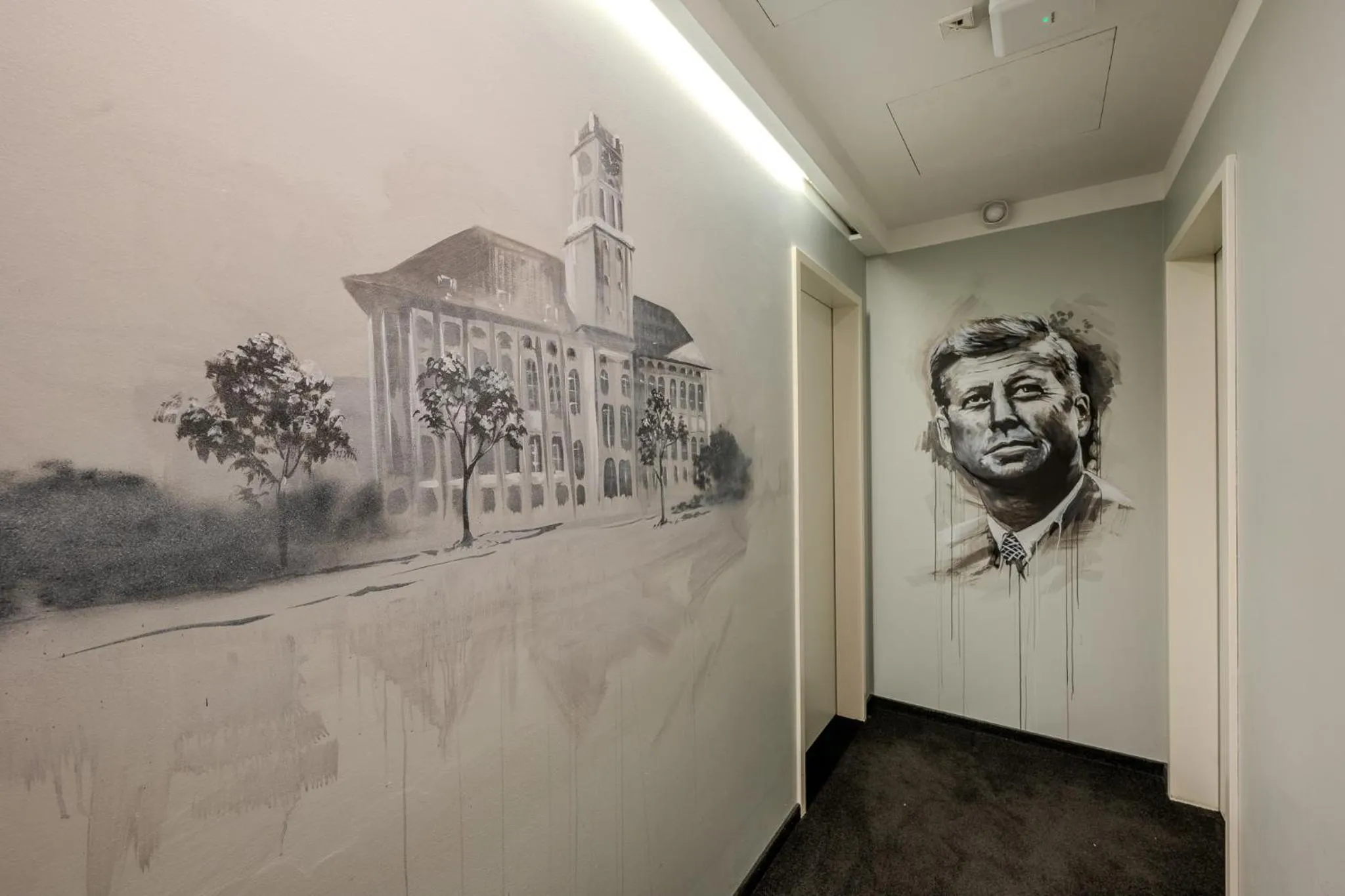 Decorative detail in mk hotel berlin