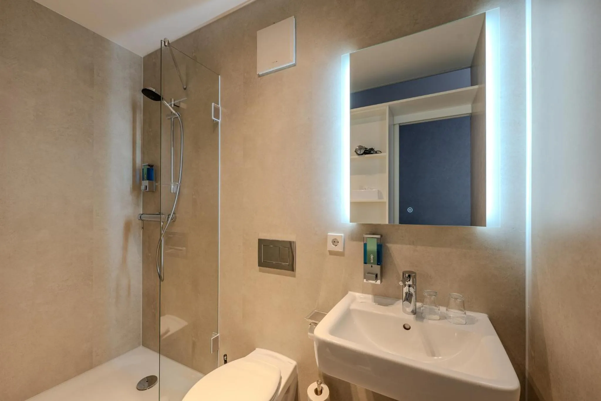 Bathroom in mk hotel berlin